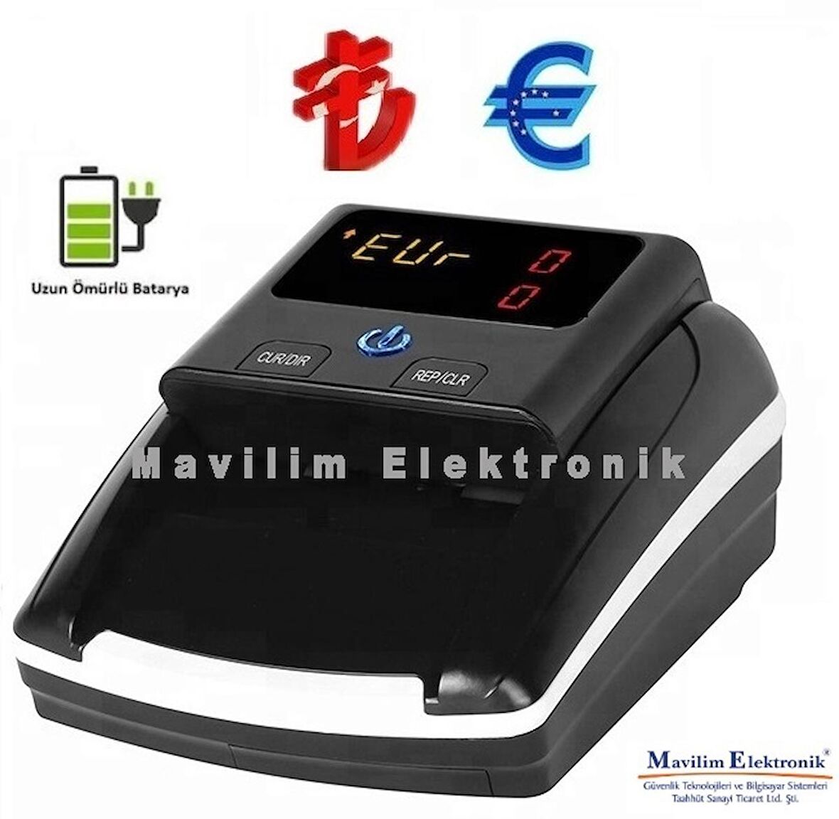 Bill Counter AL-130 F2 SahtePara Kontrol Makinesi  TL,  EURO
