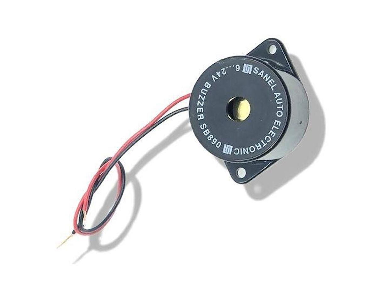 Sanel Buzzer Sb890 6/24v Sürekli Ses