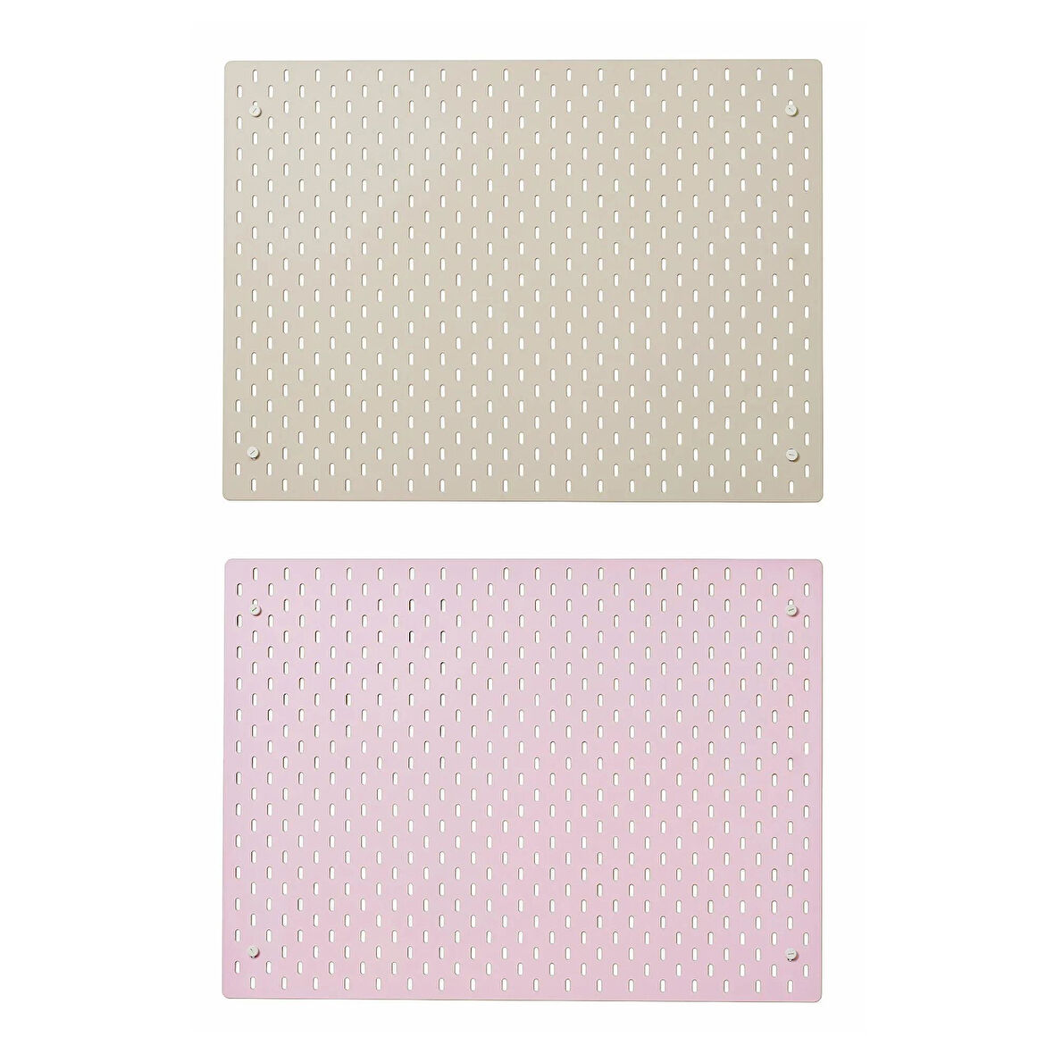 çift taraflı çok amaçlı pano, bej-pembe, 76x56 c