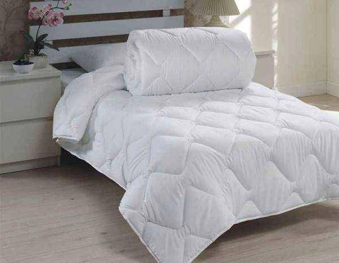 TAÇ COMFORT MİCROFİBER YORGAN BEYAZ ÇİFT KİŞİLİK 195X215