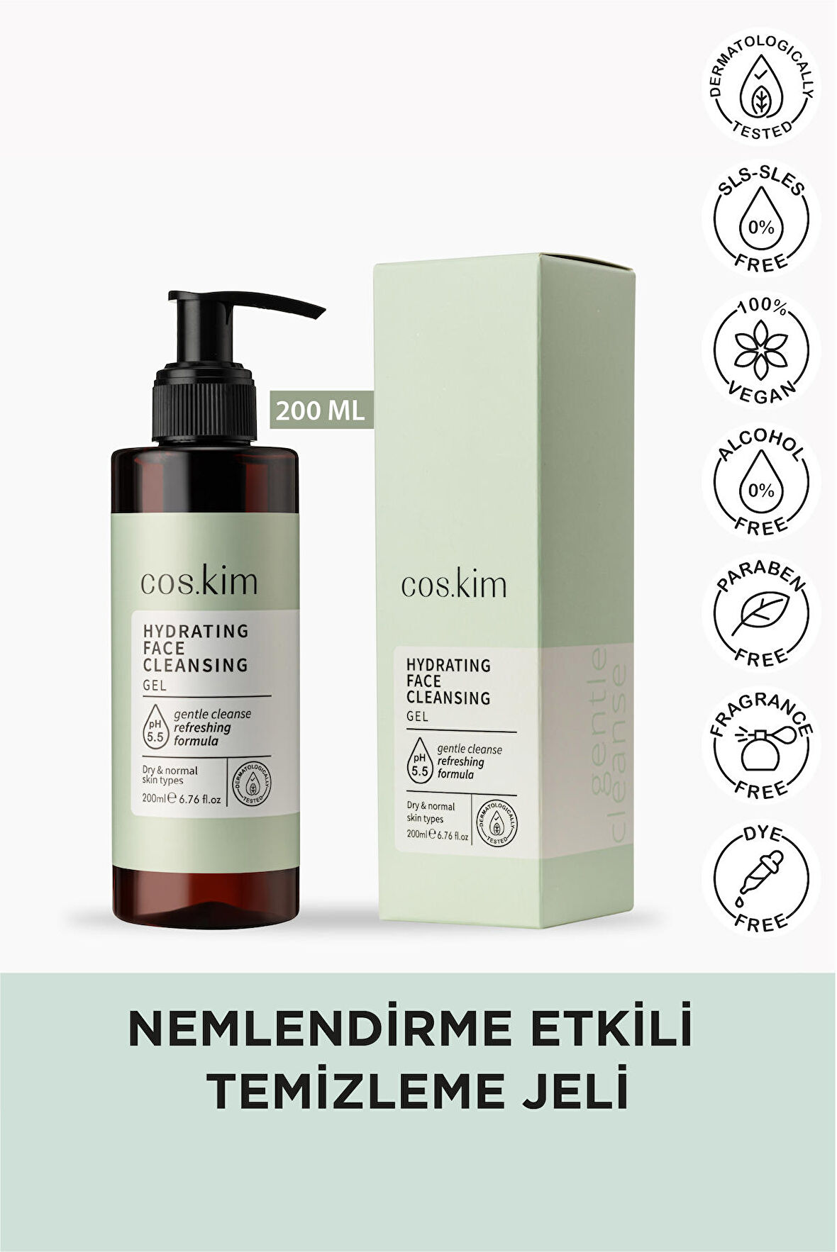 Nemlendirme Etkili Temizleme Jeli - Kuru-normal Ciltler | Hydrating Face Cleansing Gel 200ml