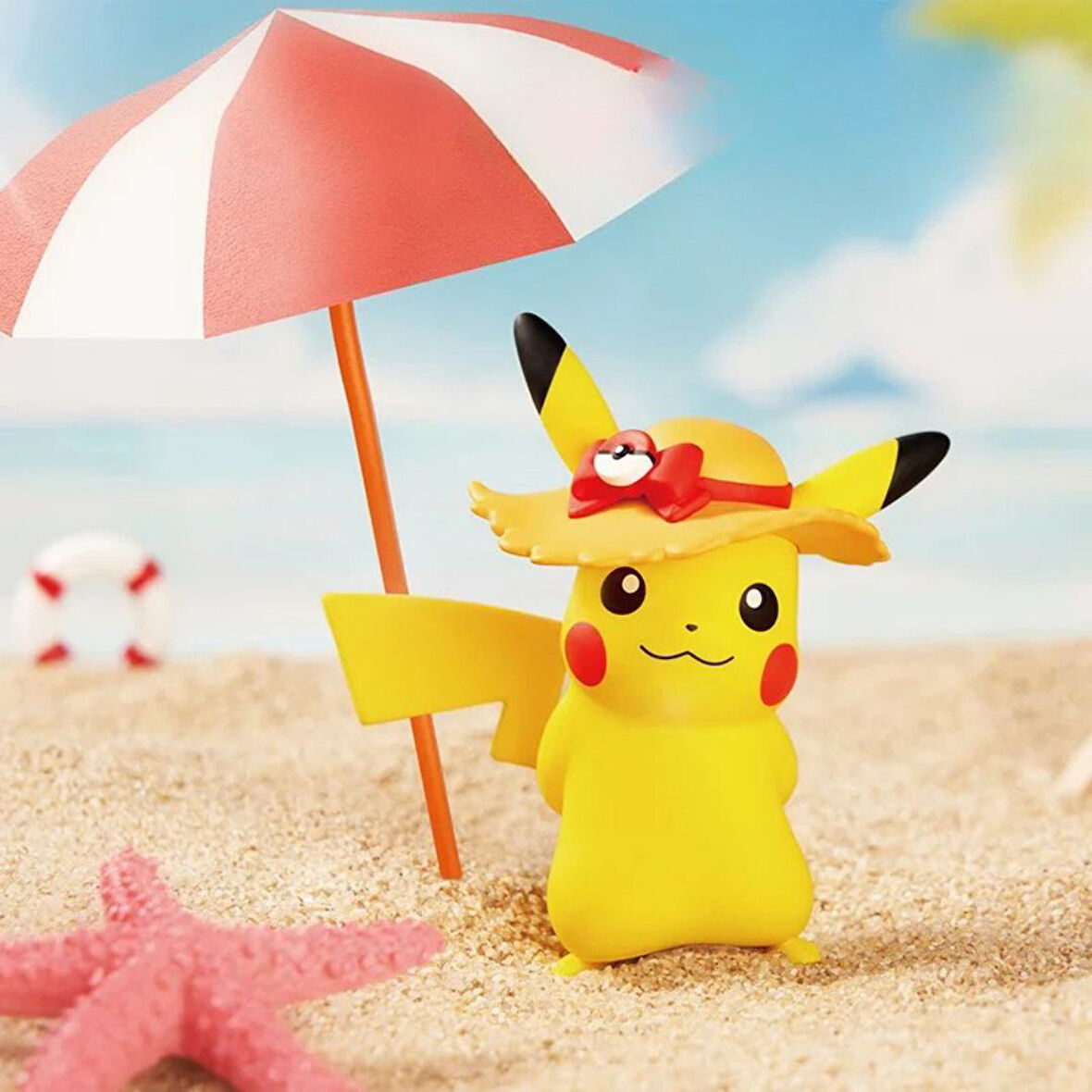 Pokemon Pikachu  Kawaii Anime Figür Model 6