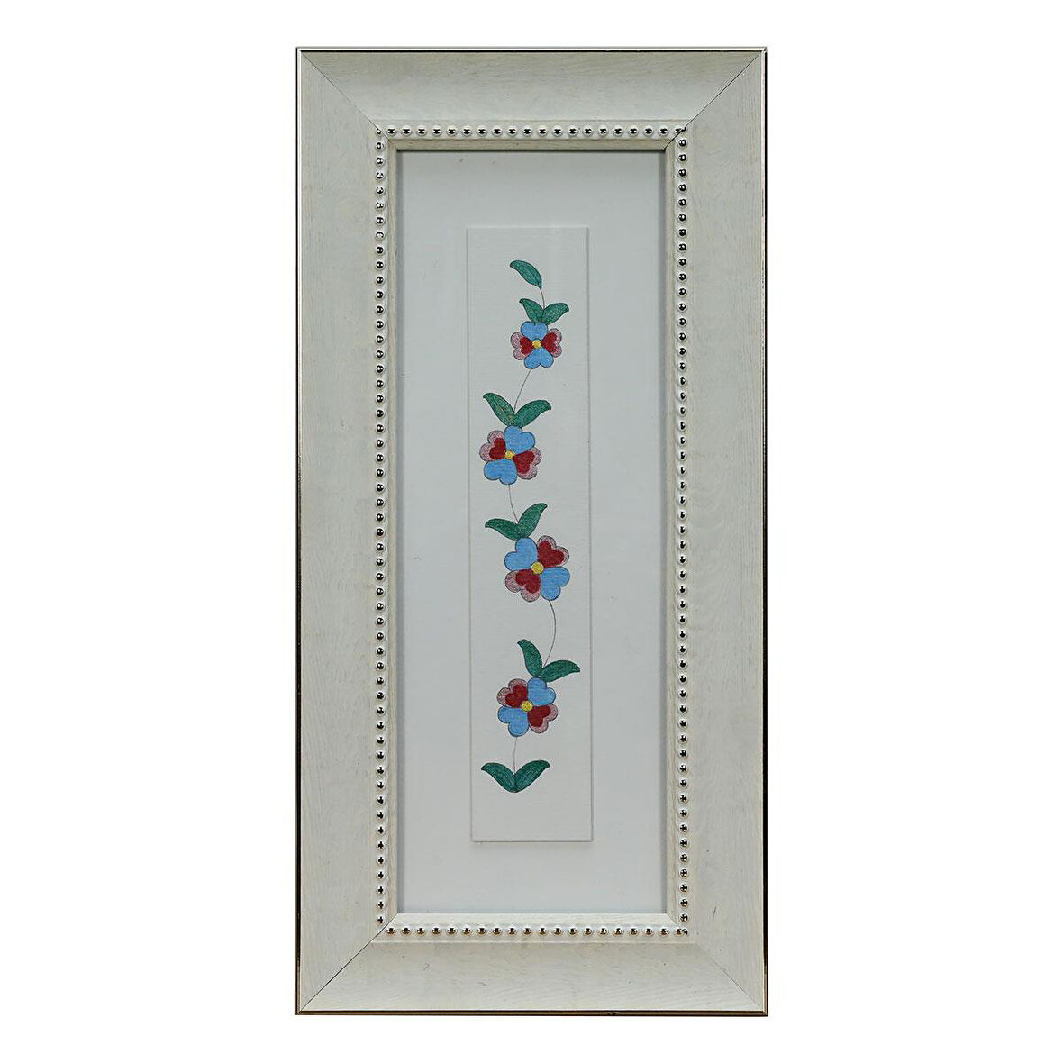 e38 EL İŞÇİLİĞİ SULU BOYA TABLO 33 x 16 cm - 6050