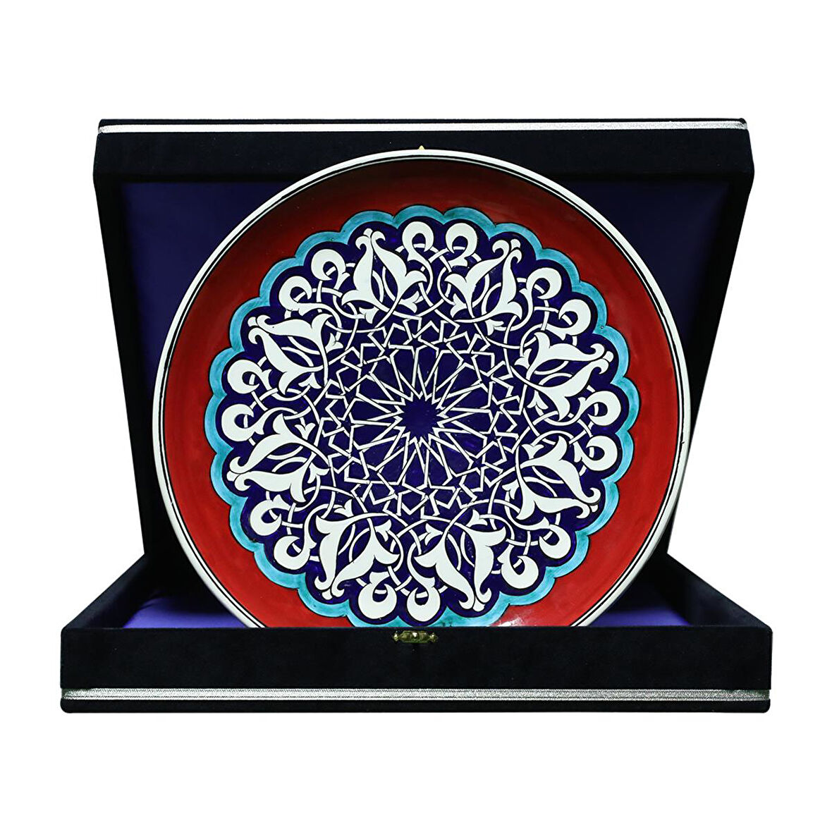 e38 EL İŞÇİLİĞİ ÇİNİ TABAK 30 cm - 6165