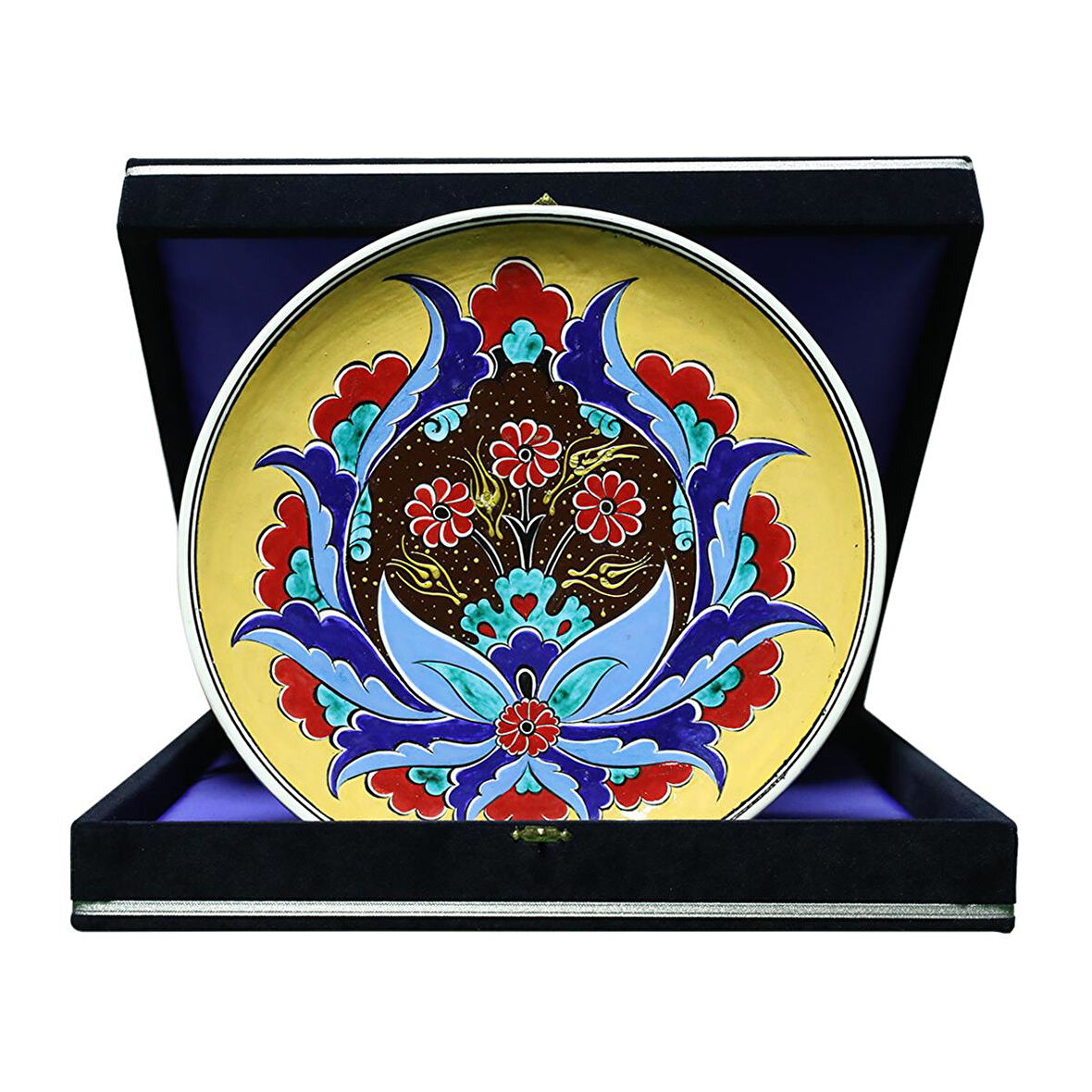 e38 EL İŞÇİLİĞİ ÇİNİ TABAK 30 cm - 6166