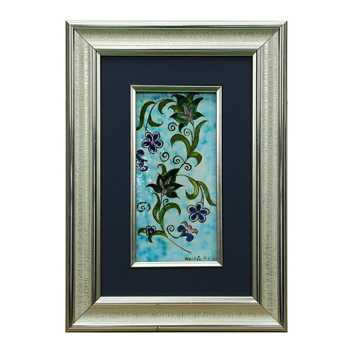 e38 EL İŞÇİLİĞİ ÇİNİ TABLO 25*35 CM - 6260