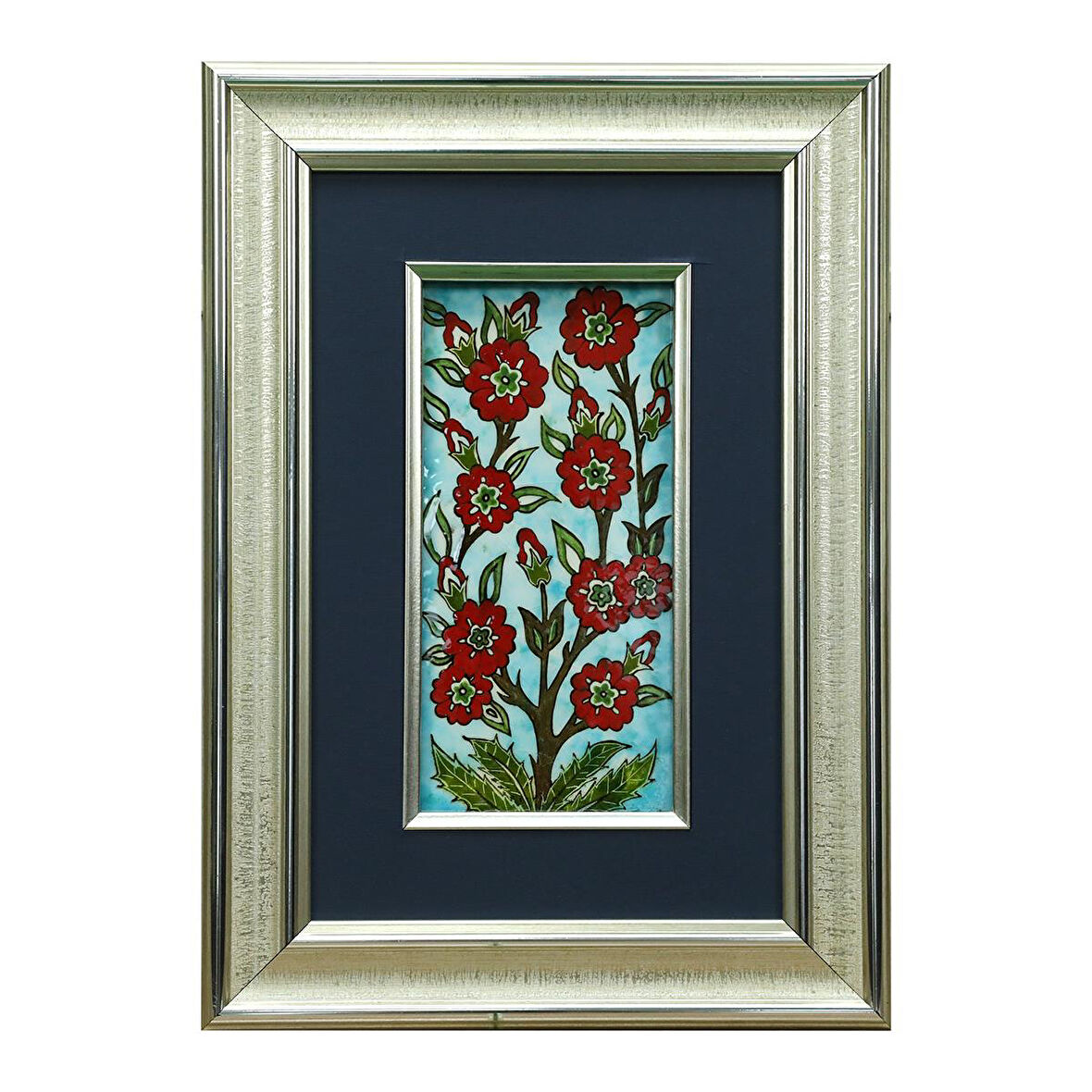 e38 EL İŞÇİLİĞİ ÇİNİ TABLO 25*35 CM - 6261