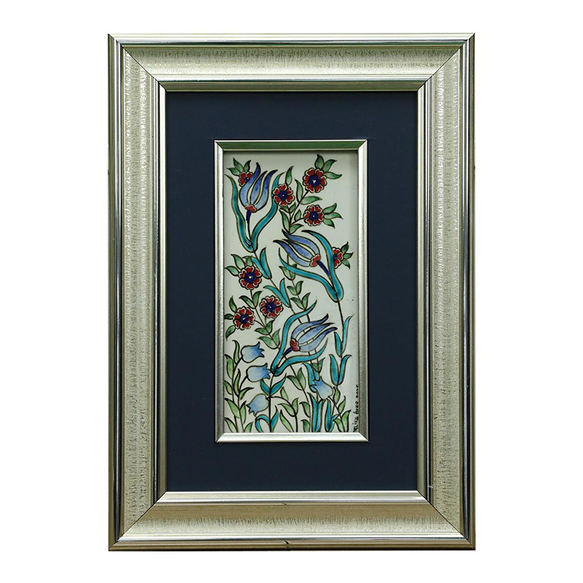 e38 EL İŞÇİLİĞİ ÇİNİ TABLO 25*35 CM - 6263