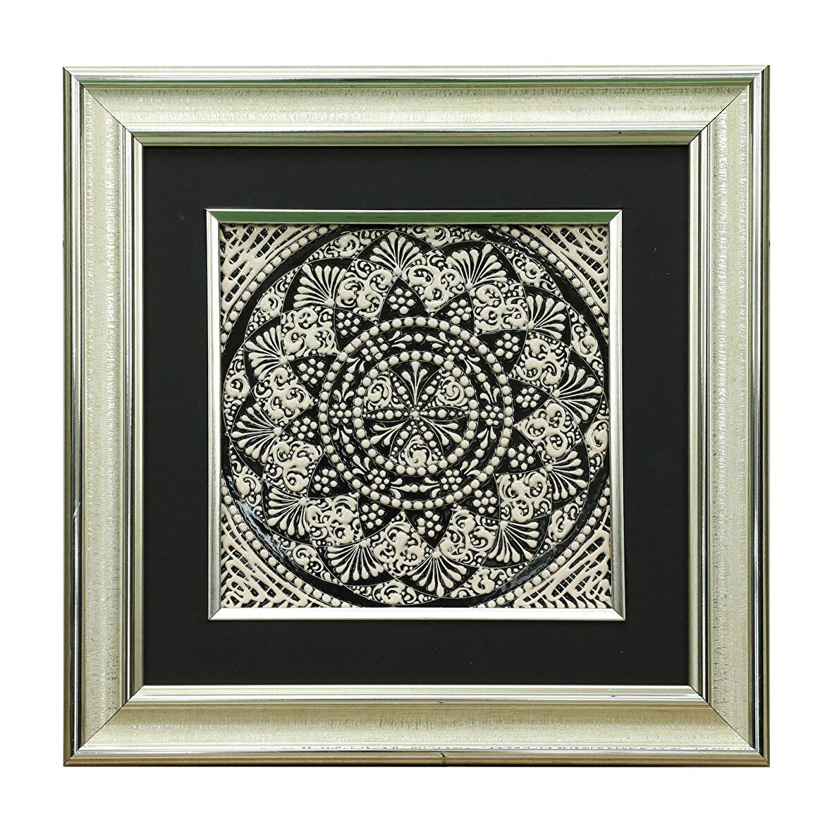 e38 EL İŞÇİLİĞİ ÇİNİ TABLO 34*34 CM - 6273
