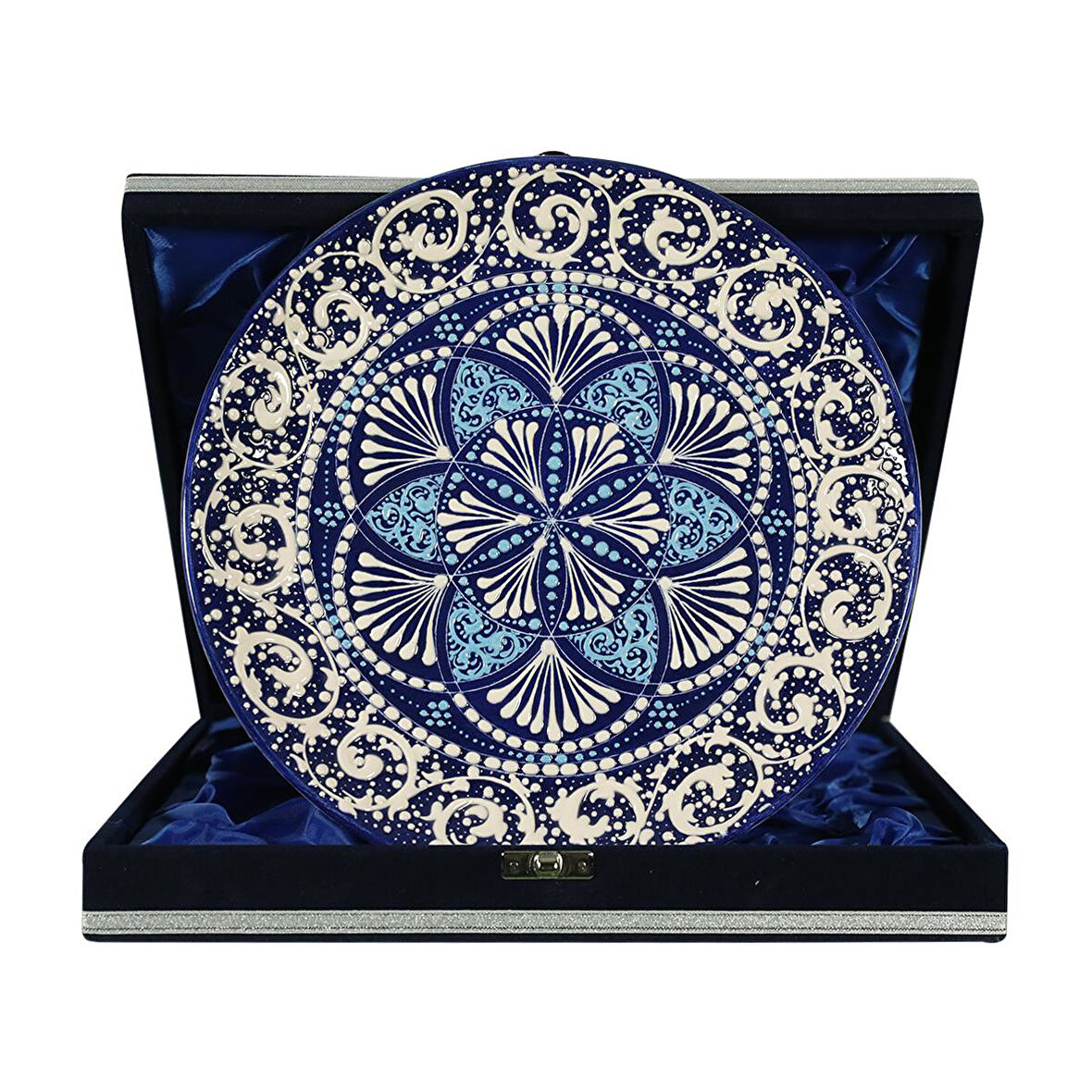 e38 EL İŞÇİLİĞİ ÇİNİ TABAK 25 CM - 6290