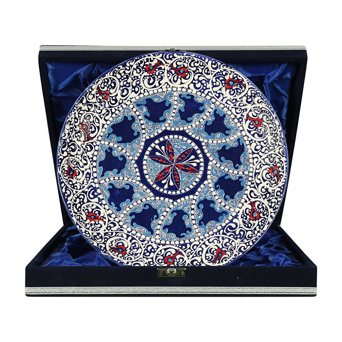 e38 EL İŞÇİLİĞİ ÇİNİ TABAK 25 CM - 6294