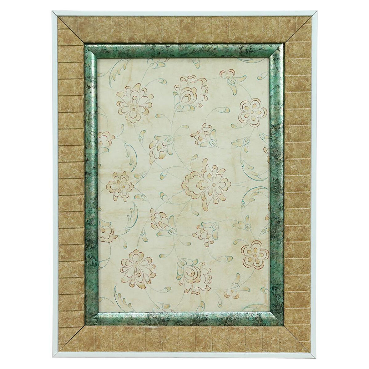 e38 EL İŞÇİLİĞİ TEZHİP TABLO 43x32 CM - 6301