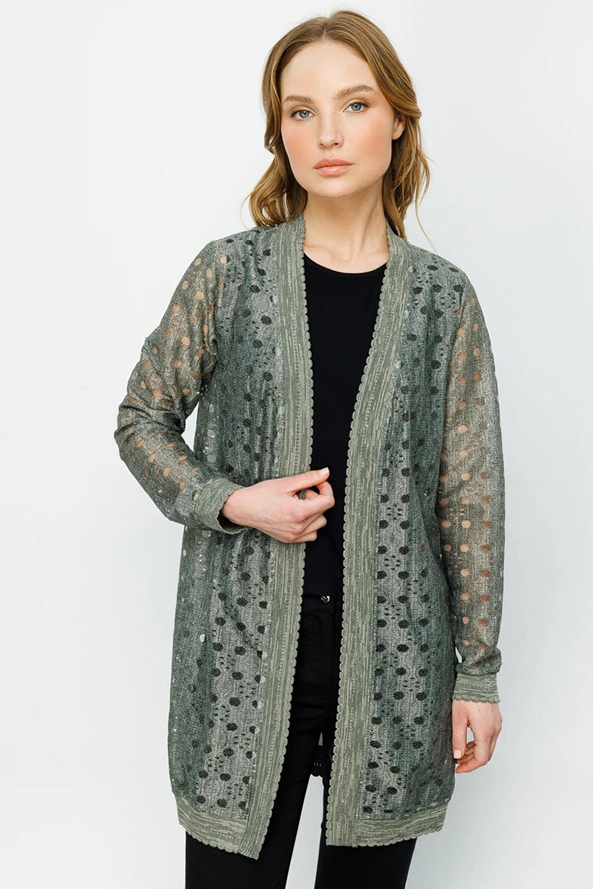 On Triko Kadın Hırka