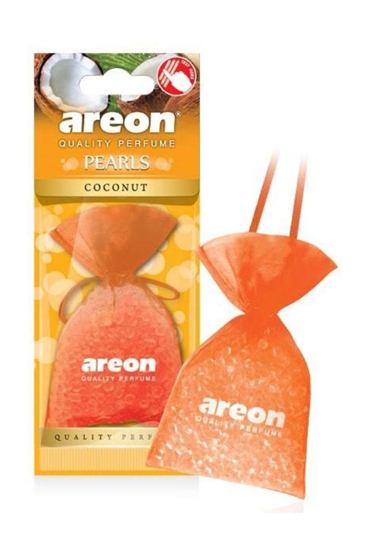 Areon Pearls Coconut'kaliteli Araç Kokusu'