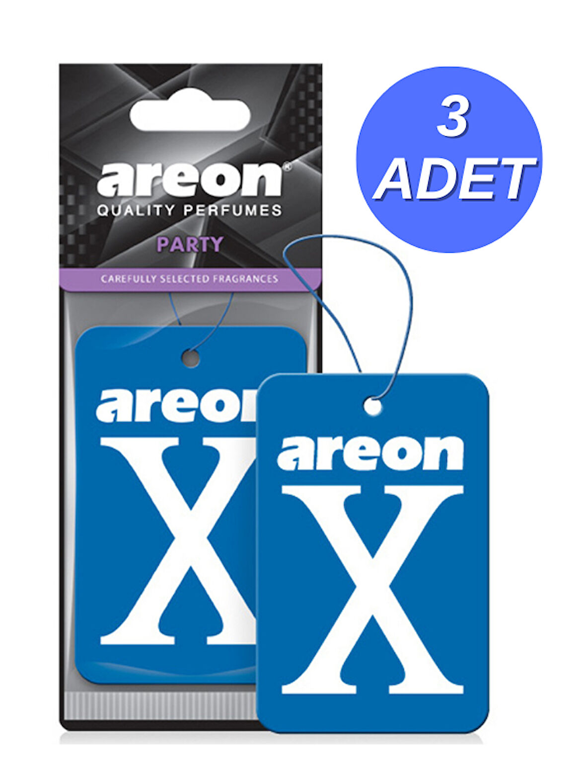 Areon X Party 3'lü Oto Araç Kokusu