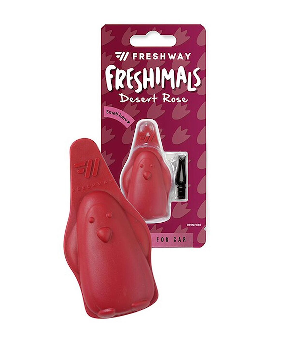 FRESHIMALS Oto Asma Koku ( HAYVAN ŞEKİLLİ ) Çöl Gülü