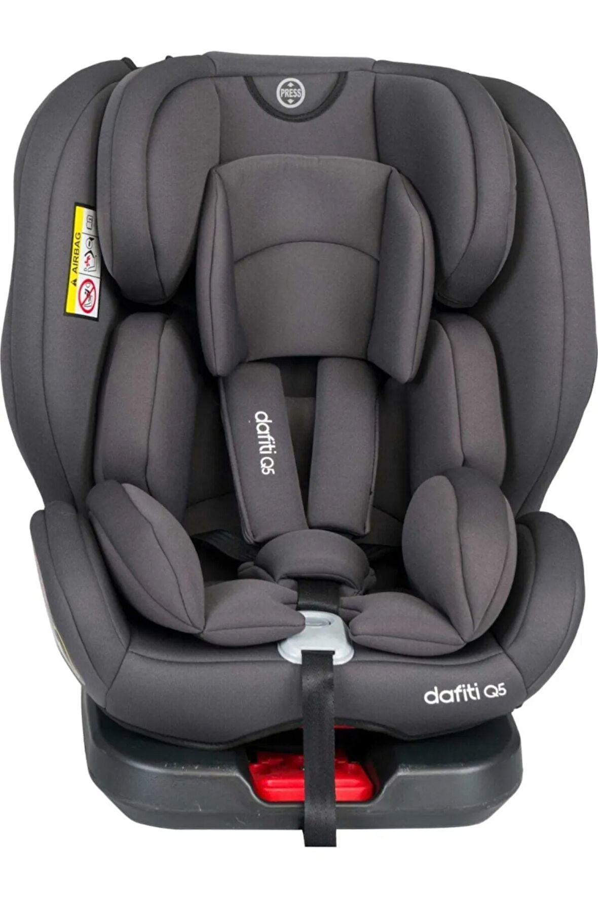 Coolbaby Dafiti 0-36 Kg 360 Derece Dönebilen Oto Koltuğu Isofix -gri