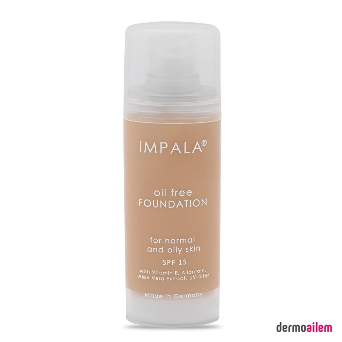 IMPALA Fondöten yağlı cilt (Valfli)- Foundation for oily skin No: 3