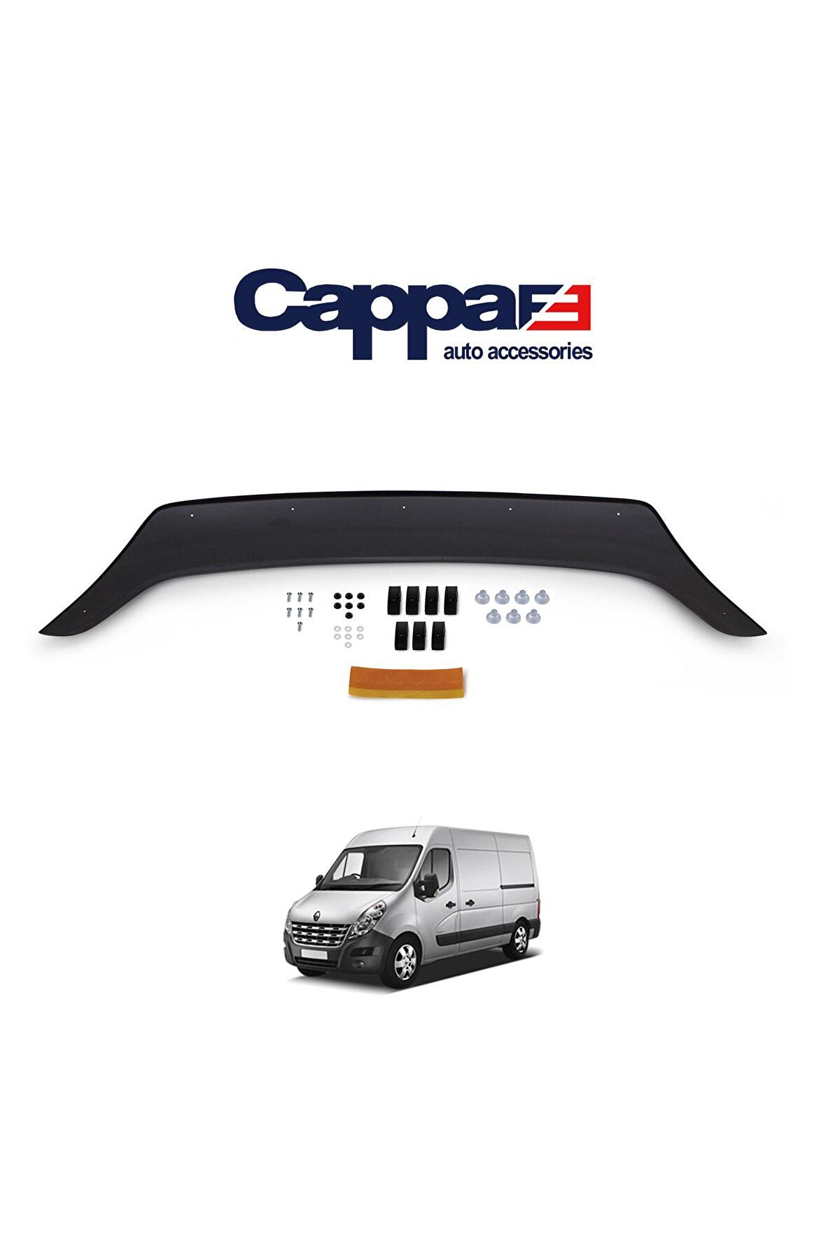 Renault Master Ön Kaput Koruyucu Rüzgarlığı 2010-2014 Yılı Arası