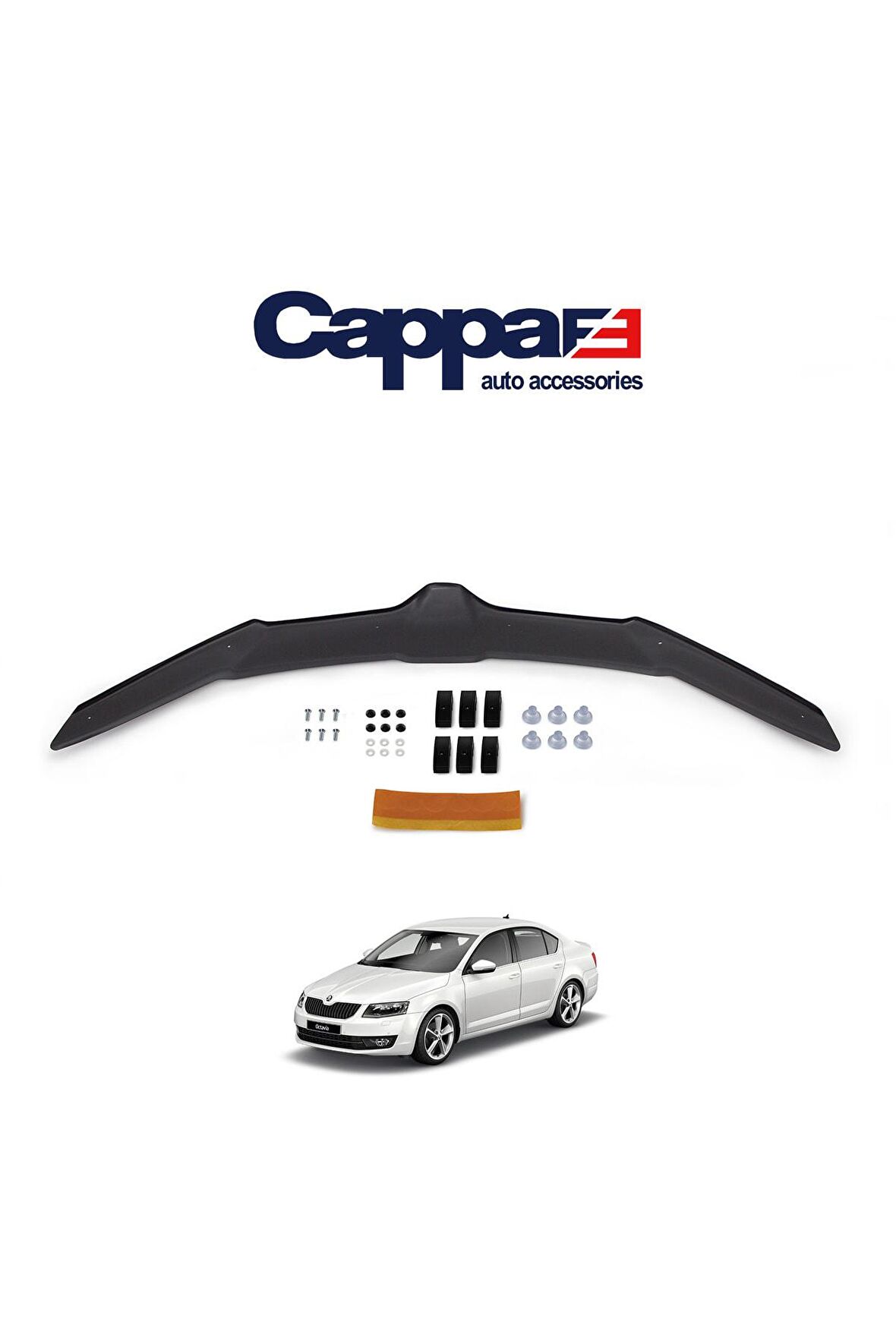 Skoda Octavia Ön Kaput Koruyucu Rüzgarlığı 2013- Yılı Ve Sonrası