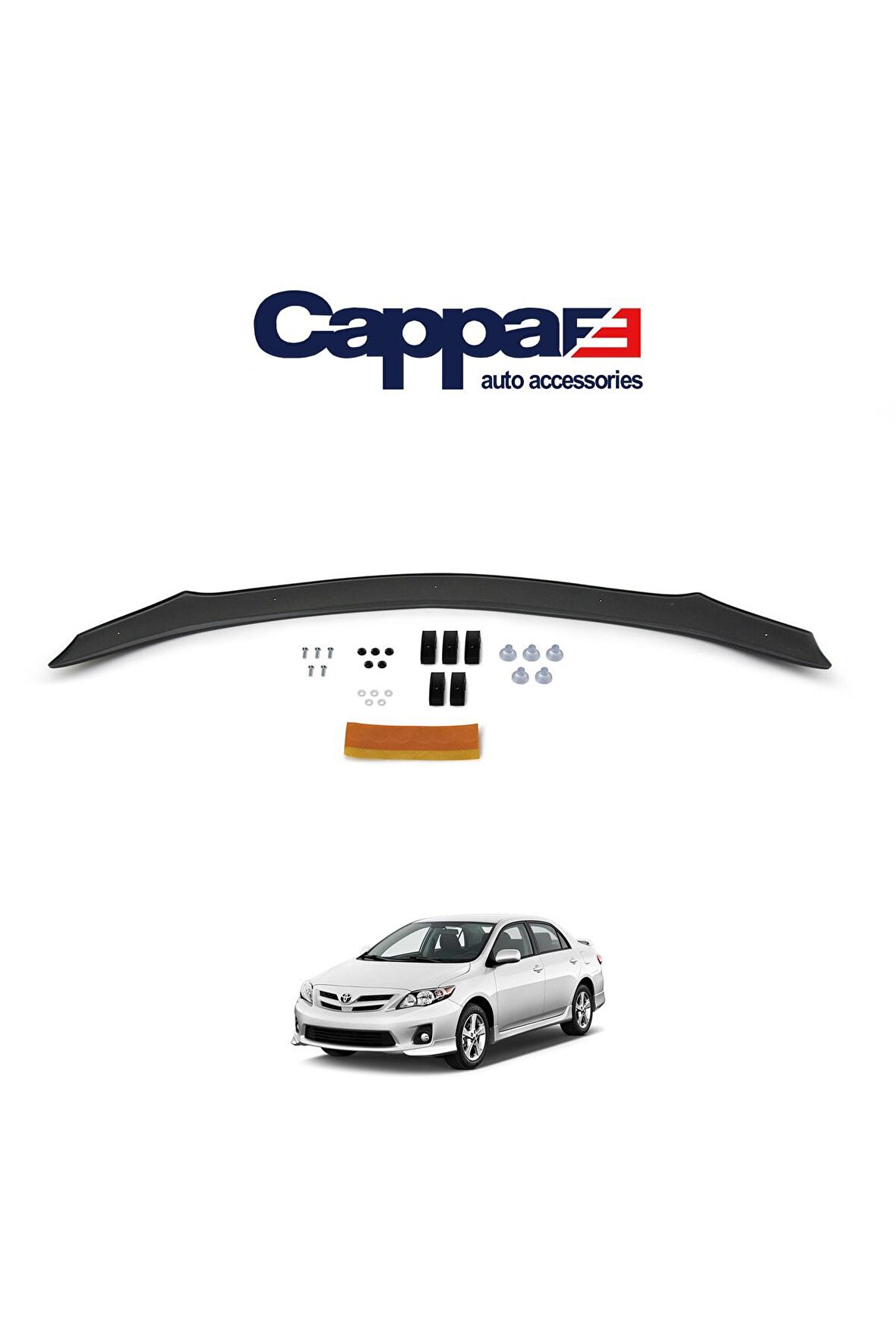 Toyota Corolla Ön Kaput Koruyucu Rüzgarlığı 2008-2013 Yılı Arası