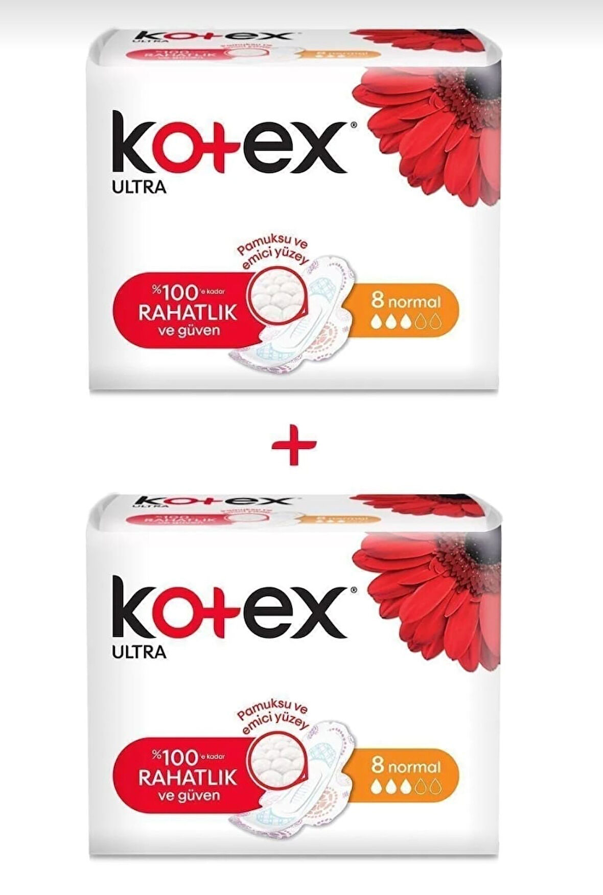 Kotex Ultra Single Normal Ped 8'li X 2