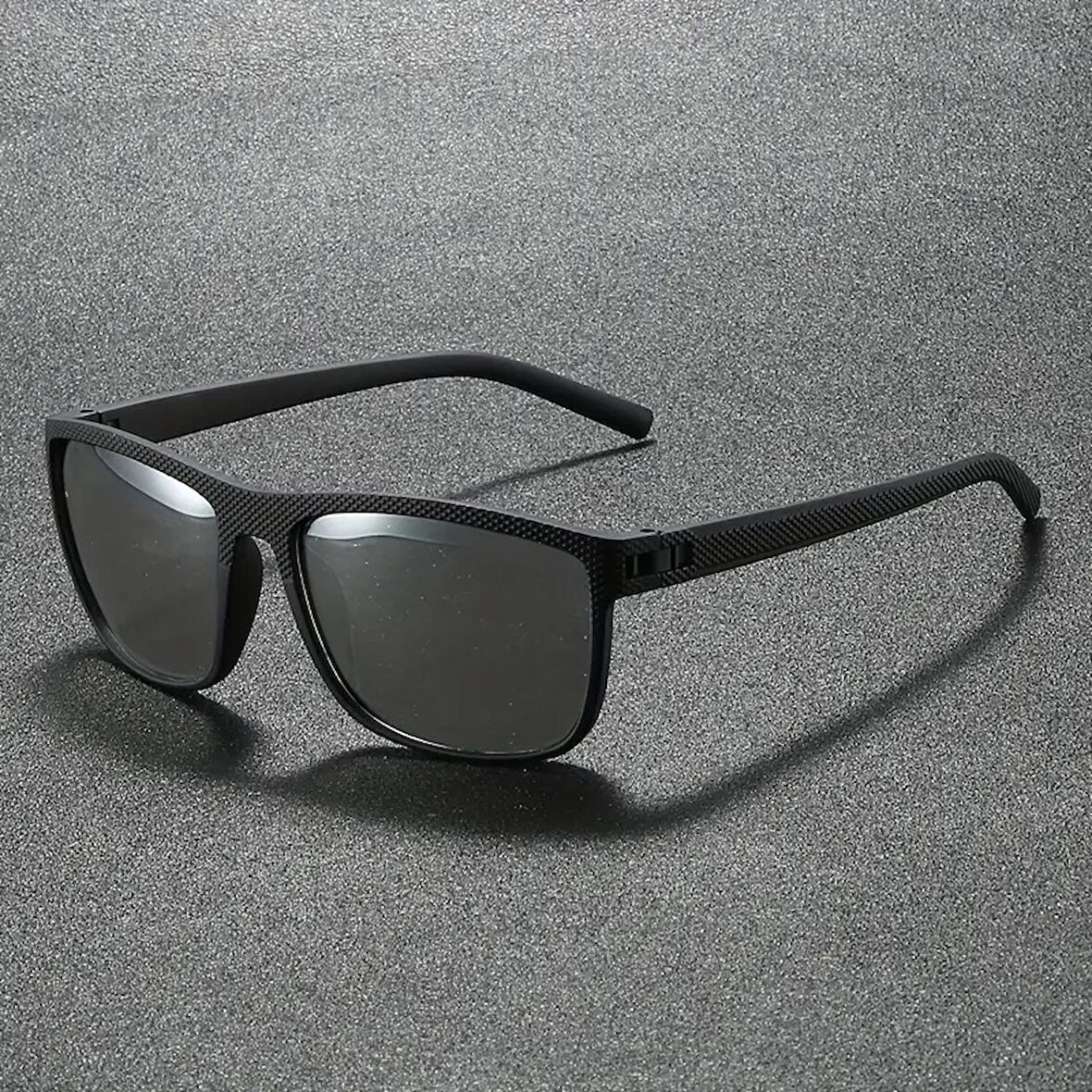 3806 Black 58 Olivier Philippe Polarize Güneş Gözlüğü