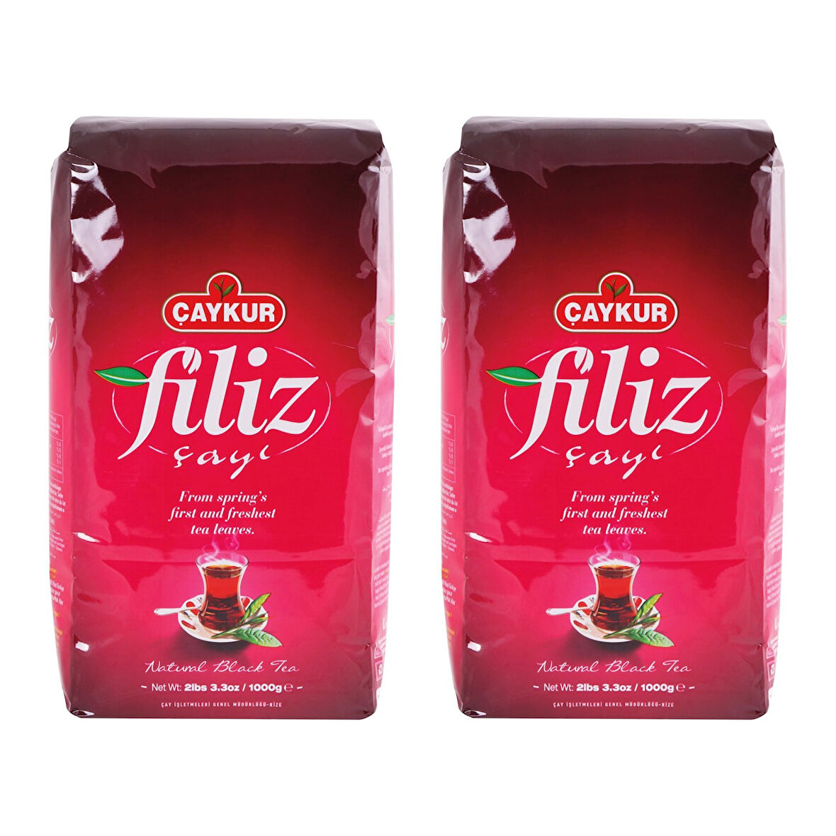Çaykur Filiz Çayı 1000 gr x 2 Adet