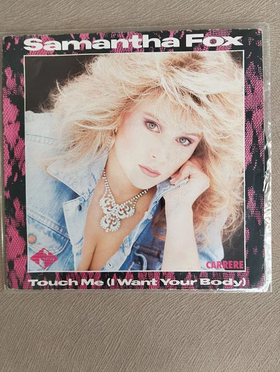 Samantha Fox – Touch Me (I Want Your Body) - 1986 Fransa Basım 45 Lik Plak / Açılmamış Ambalajlı