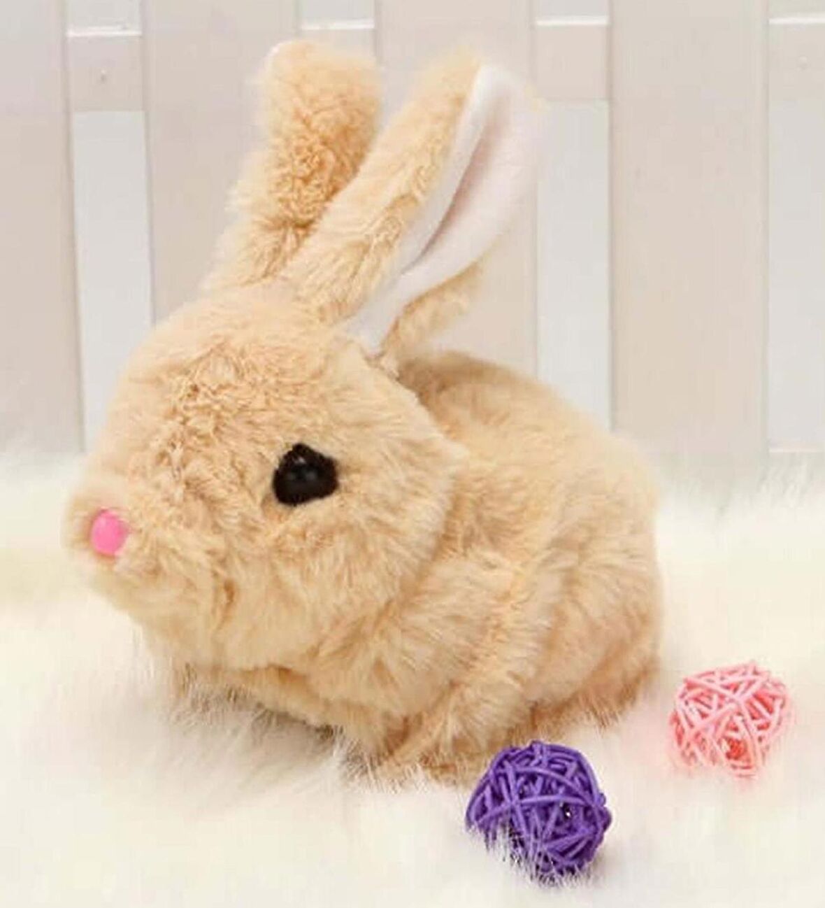 Yürüyen, Sesli Hareketli Sevimli Peluş Bunny Tavşan - Sweet Bunny