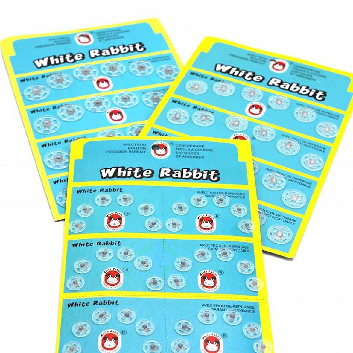 Plastik Çıtçıt 18 Mm Şeffaf