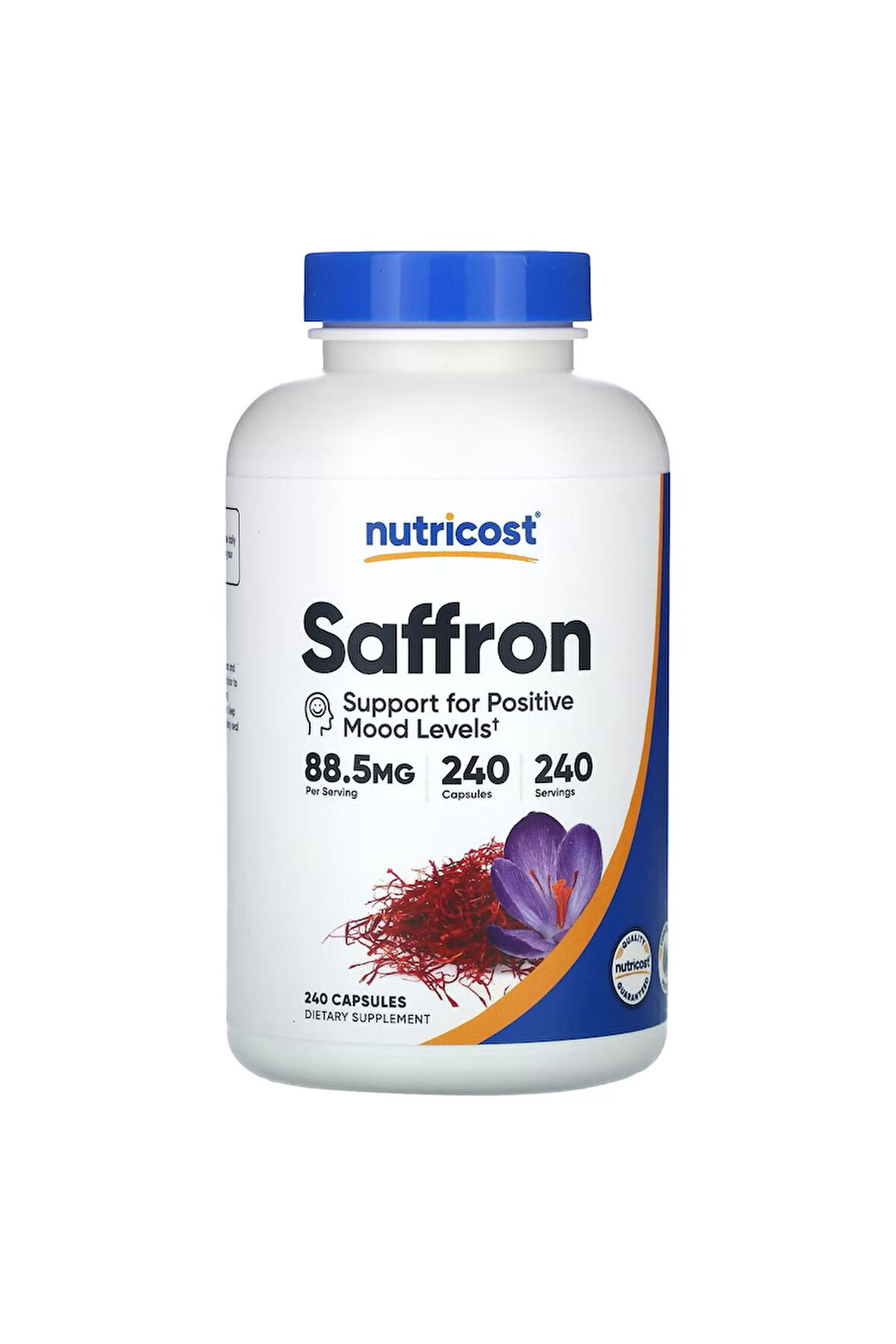 Saffron, 88,5 mg, 240 Kapsül