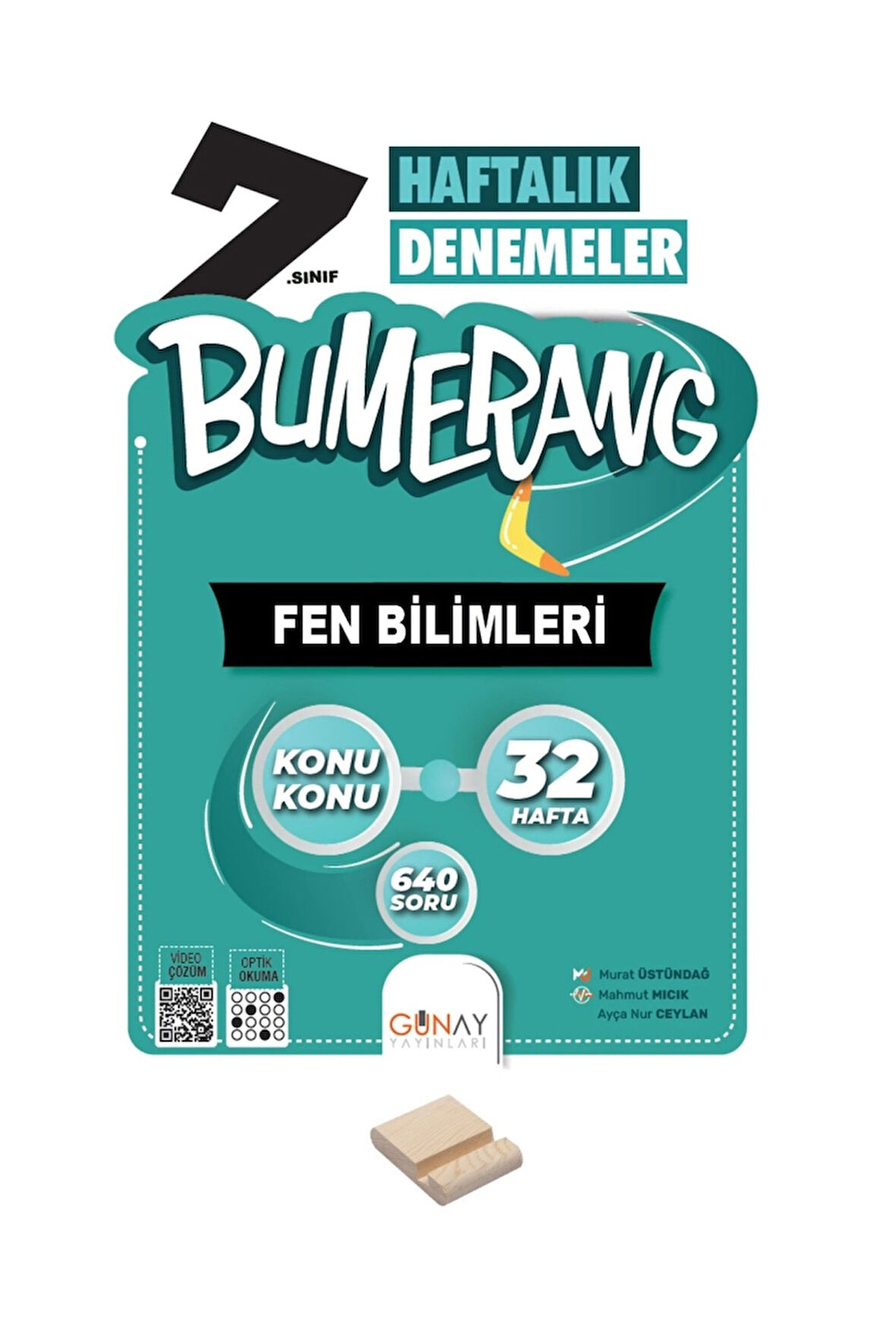 7 Sınıf Bumerang 32 Haftalık Fen Denemeleri + Telefon Standı
