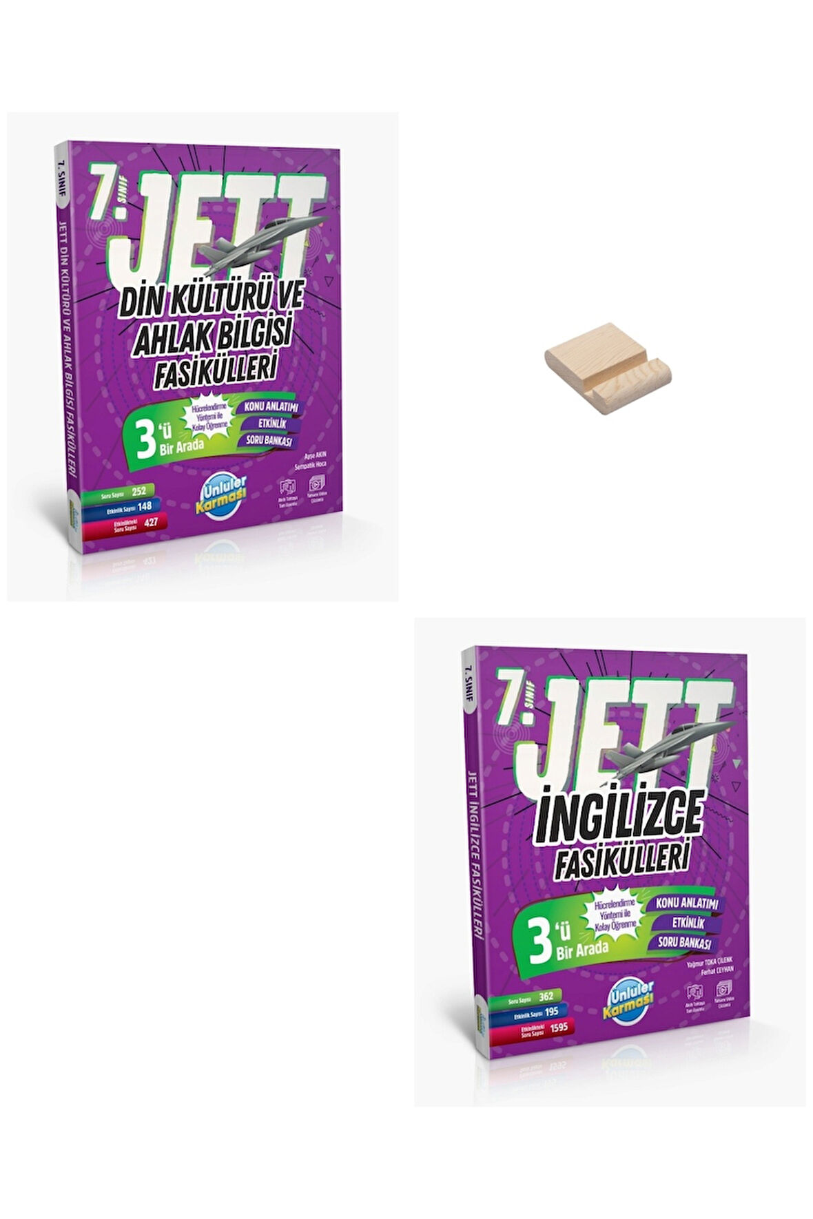 7. Sınıf JETT Din Kültürü ve İngilizce Fasikülleri