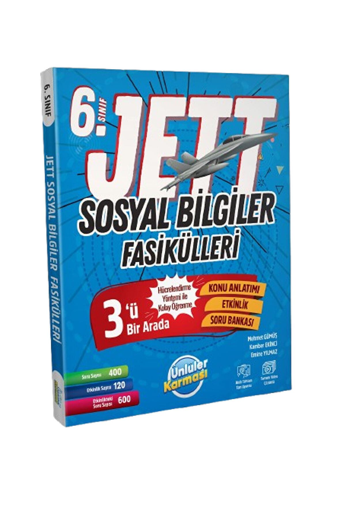 6. Sınıf JETT Sosyal Bilgiler Fasikülleri ve Telefon Tutucu