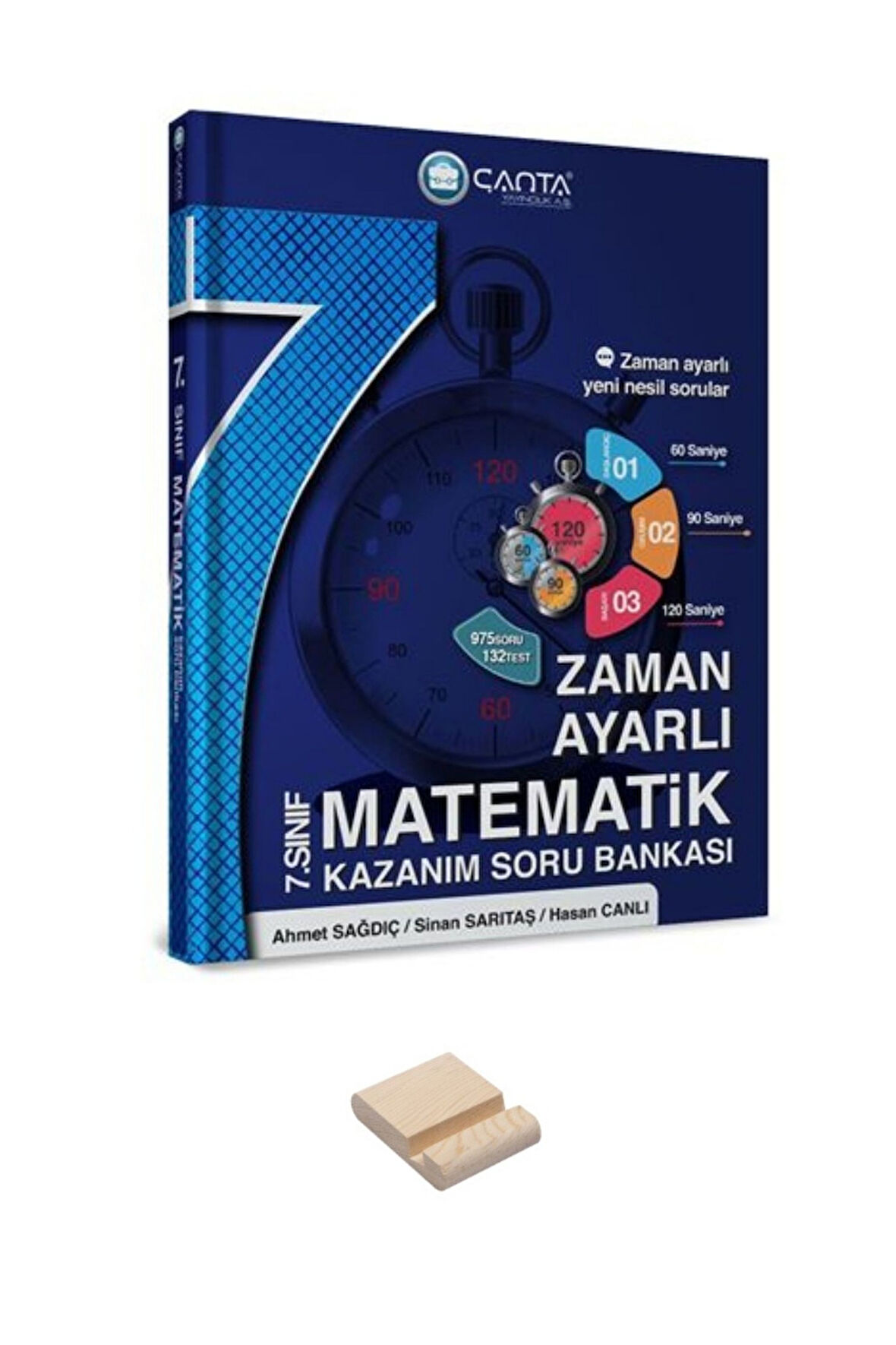 7. Sınıf Matematik Zaman Ayarlı Kazanım Soru Bankası ve Telefon Tutucu