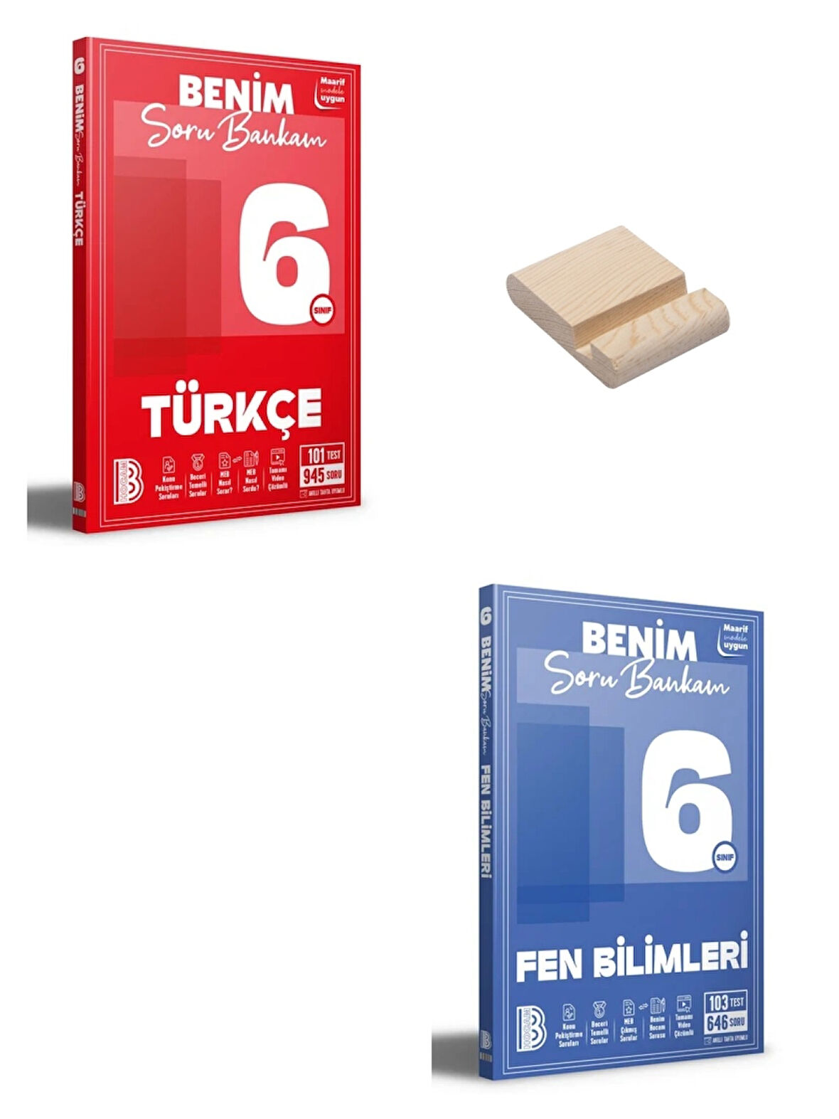 6. Sınıf Türkçe ve Fen Bilimleri Soru Bankam