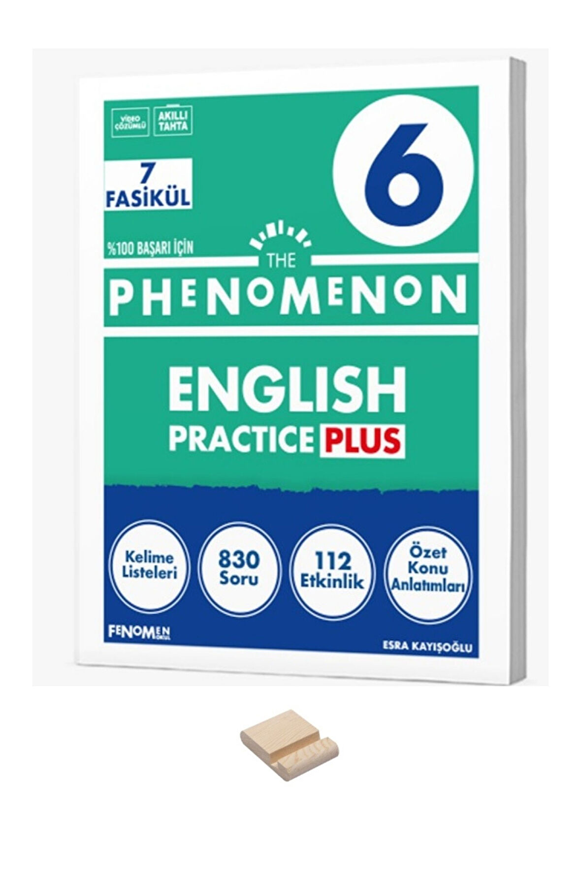 6. Sınıf English Practice Plus Soru Bankası ve Telefon Standı