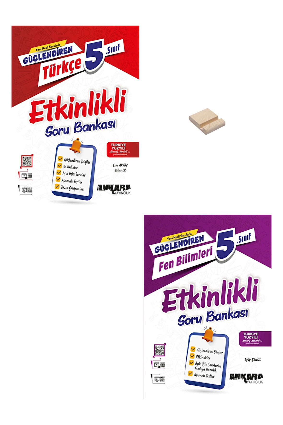 5. Sınıf Güçlendiren Türkçe ve Fen Bilimleri Etkinlikli Soru Bankası
