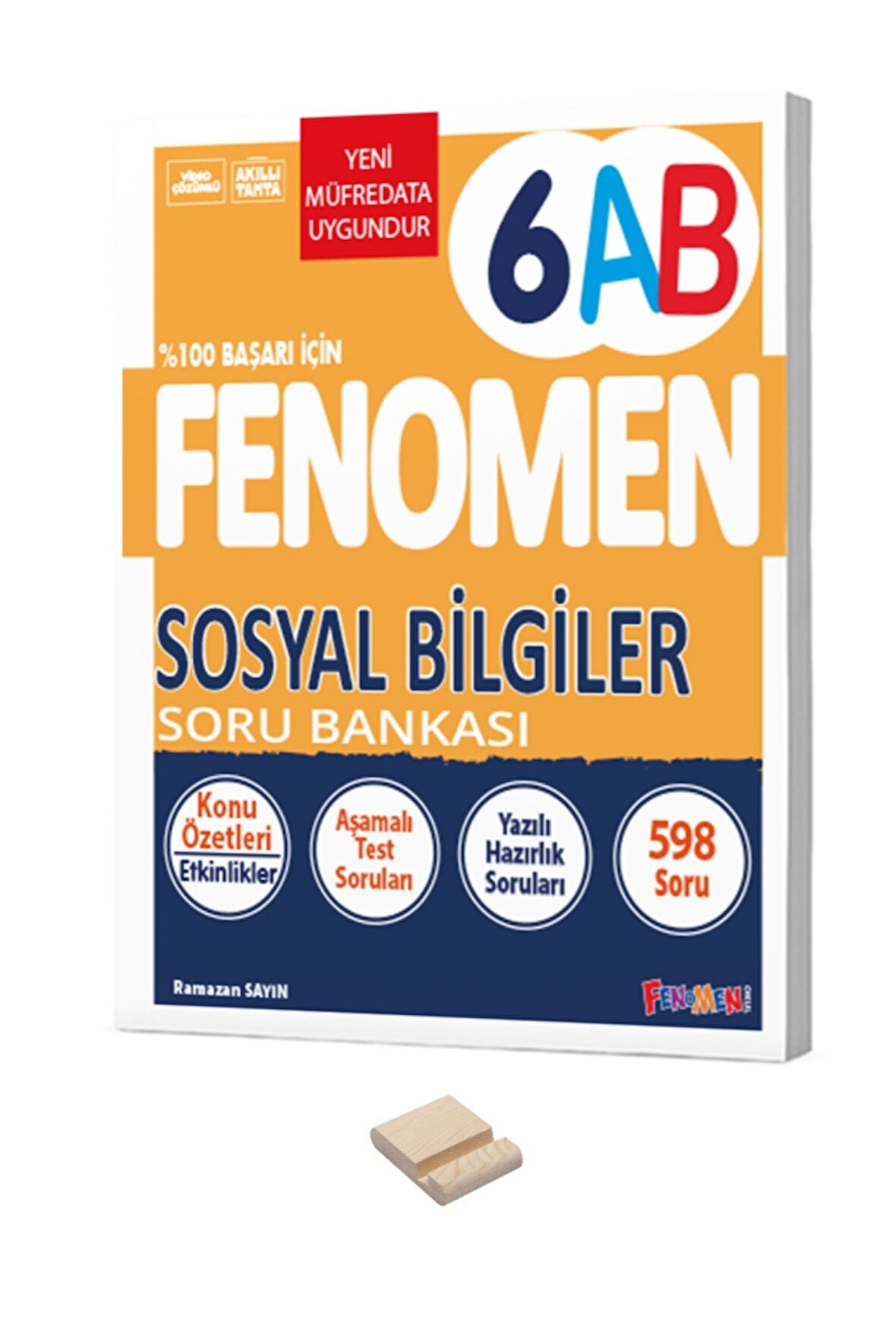 6. Sınıf Sosyal Bilgiler (A-B) Soru Bankası ve Telefon Standı