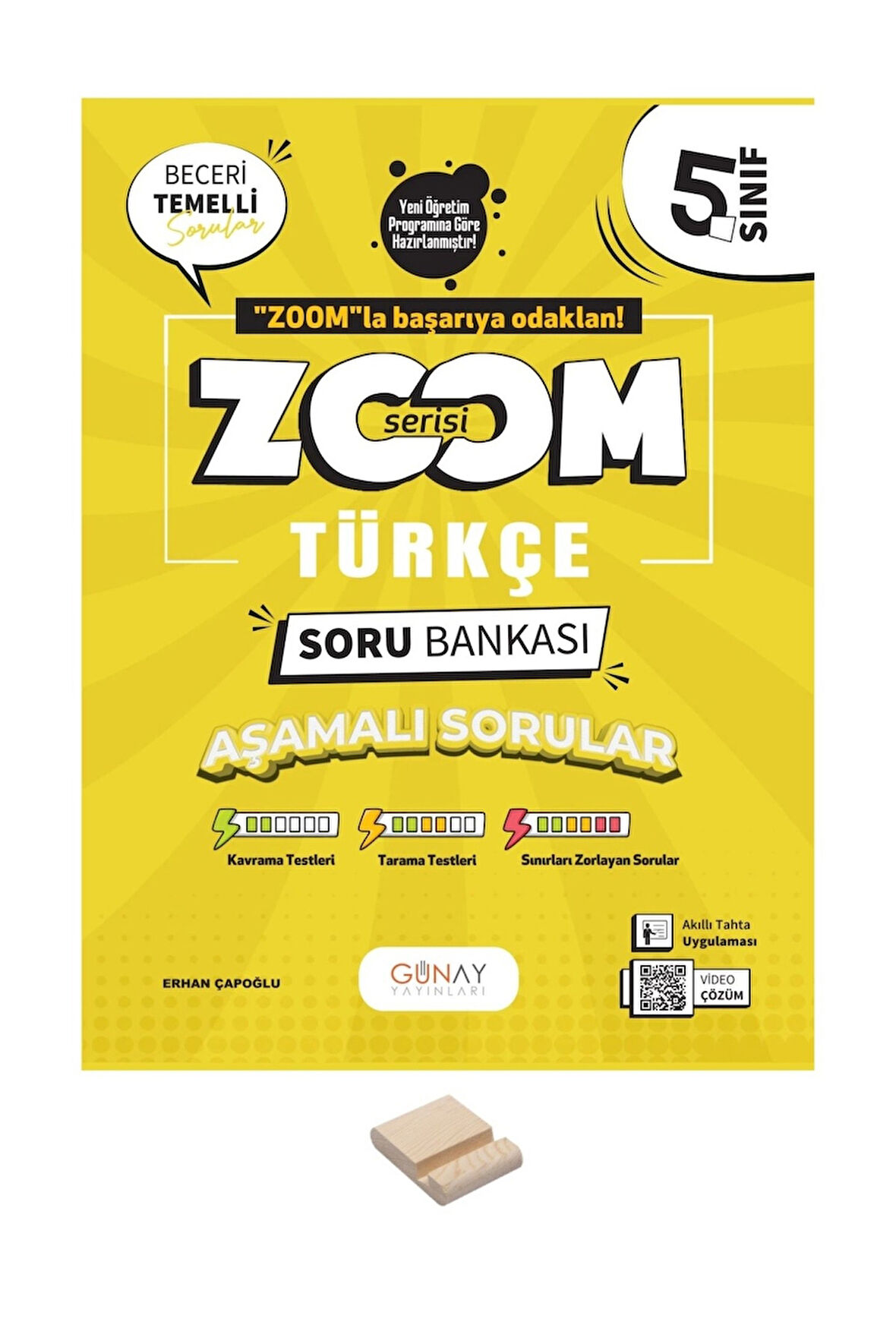 5. Sınıf Zoom Serisi Türkçe Soru Bankası + Telefon Standı