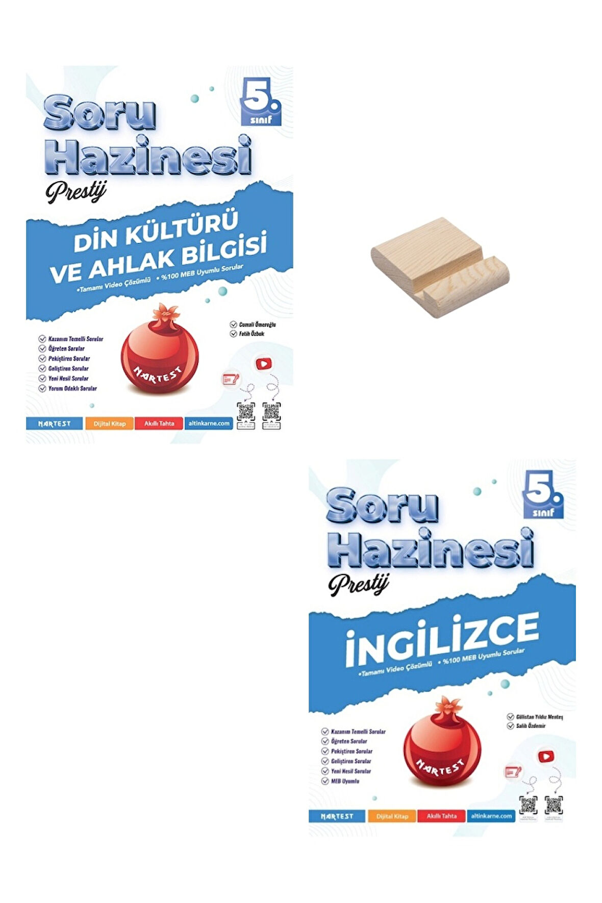5. Sınıf Prestij Din ve İngilizce Soru Hazinesi + Telefon Tutucu