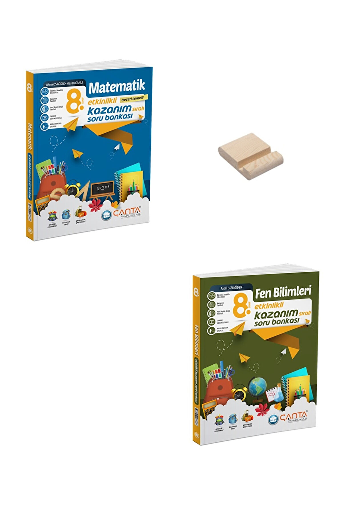 LGS 8. Sınıf Matematik ve Fen Bilimleri Etkinlikli Soru Bankası