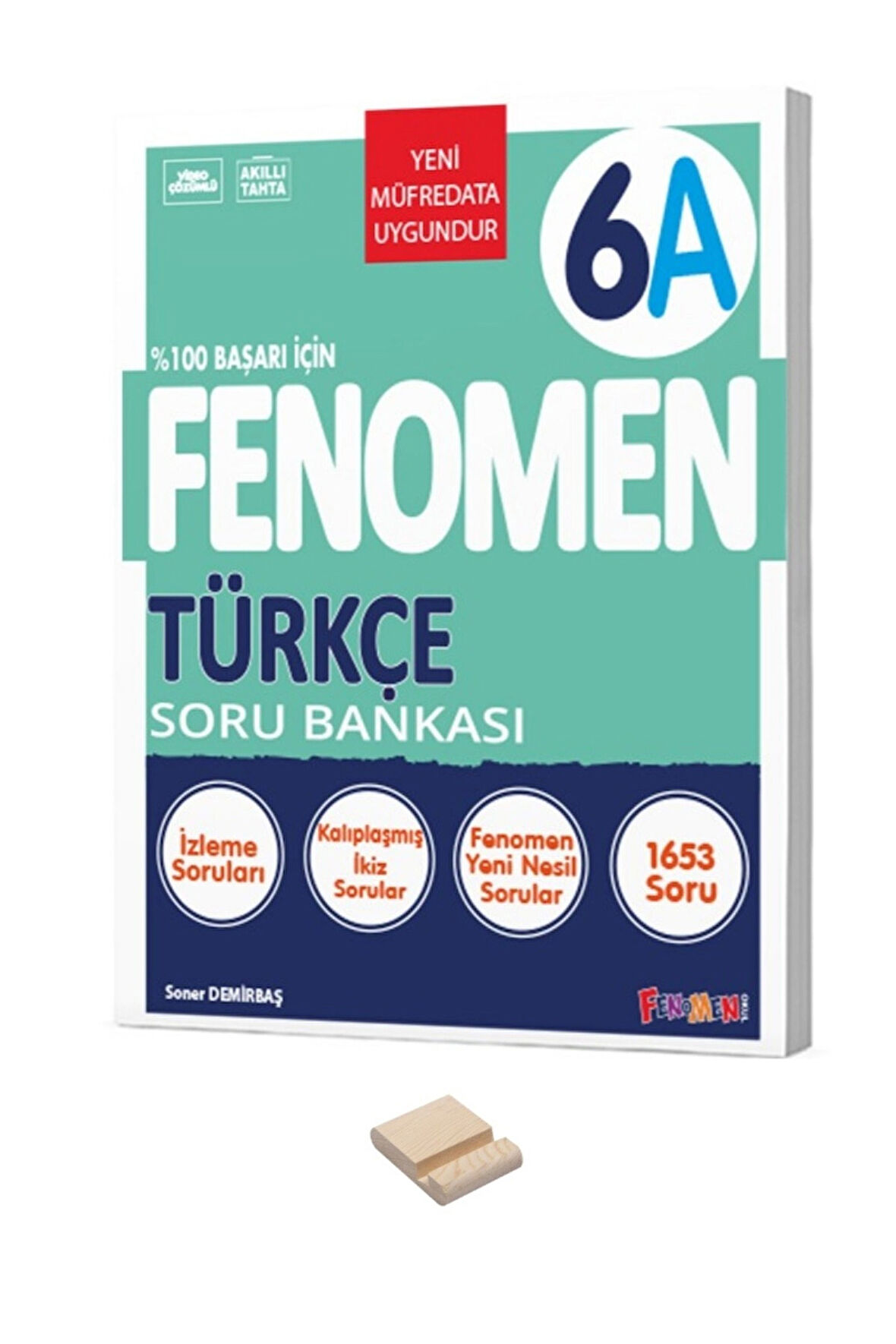 6. Sınıf Türkçe (A) Soru Bankası ve Telefon Standı