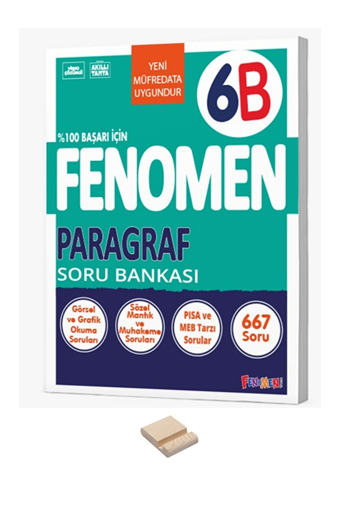 6. Sınıf Paragraf (B) Soru Bankası ve Telefon Standı