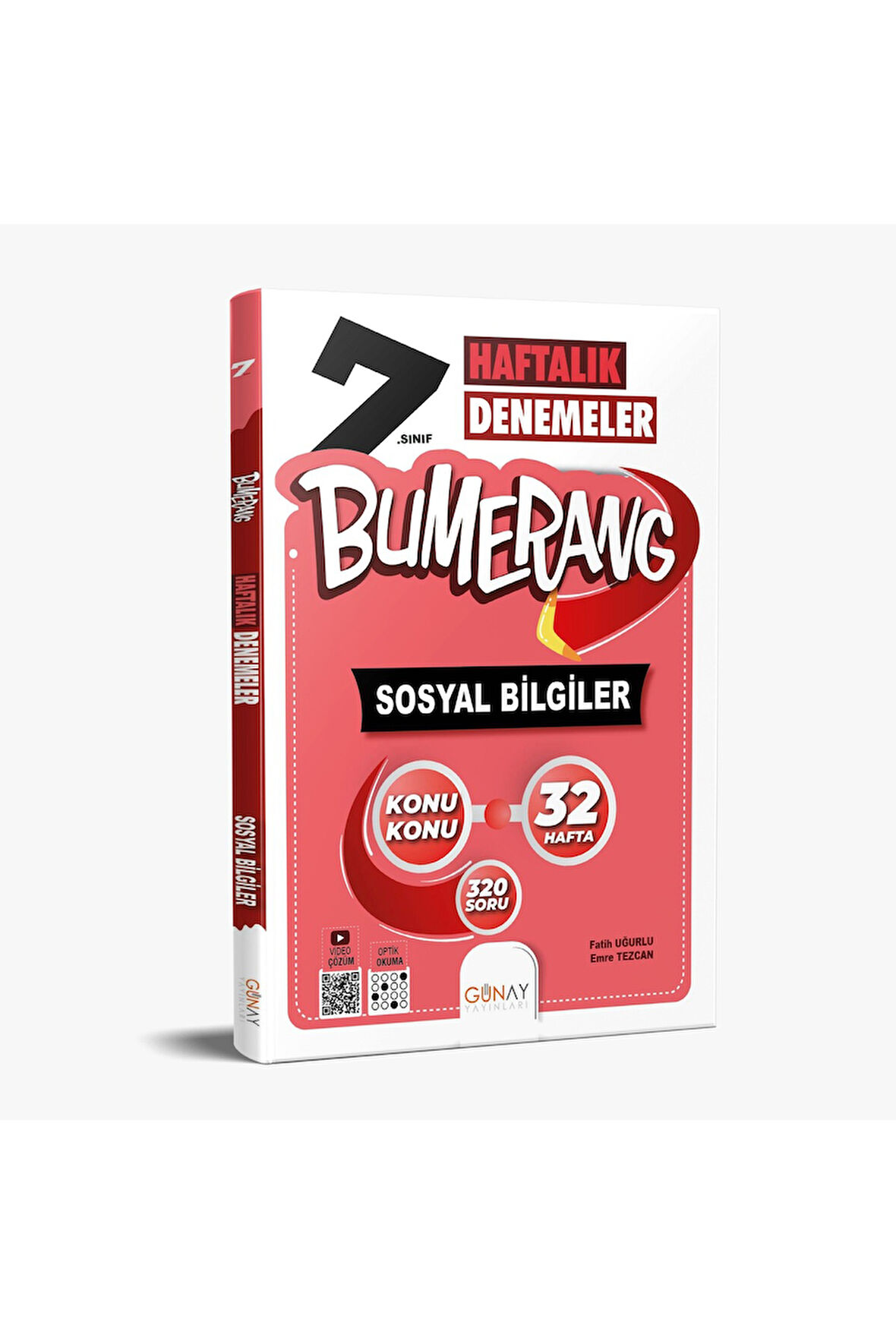 2025-2026 Müfredat 7.SINIF BUMERANG 32 HAFTALIK SOSYAL BILGILER DENEMELERI