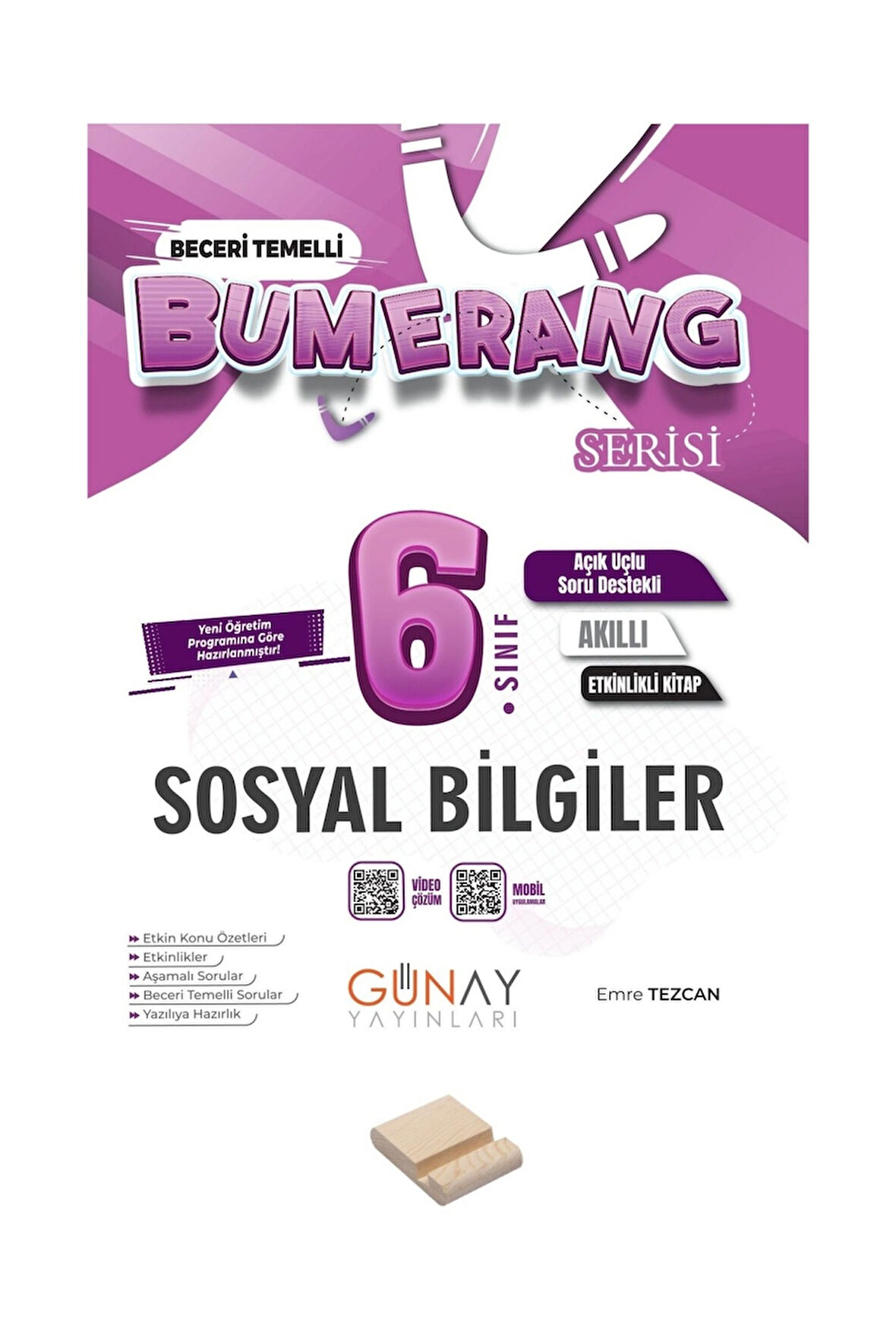 6. Sınıf Bumerang Etkinlikli Sosyal Bilgiler + Telefon Standı