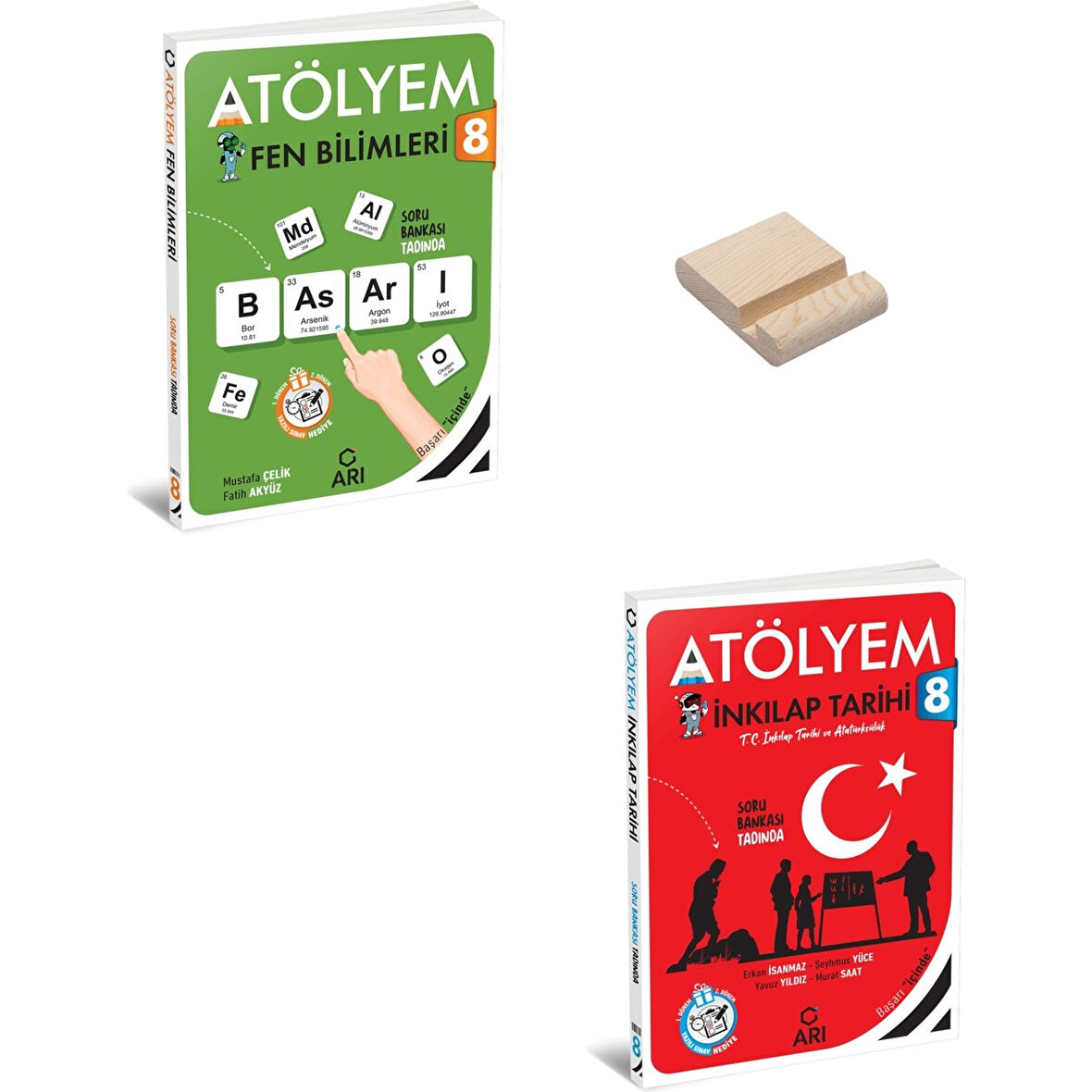 Lgs 8. Sınıf Atölyem Fen Bilimleri ve Inkılap Tarihi + Telefon Standı