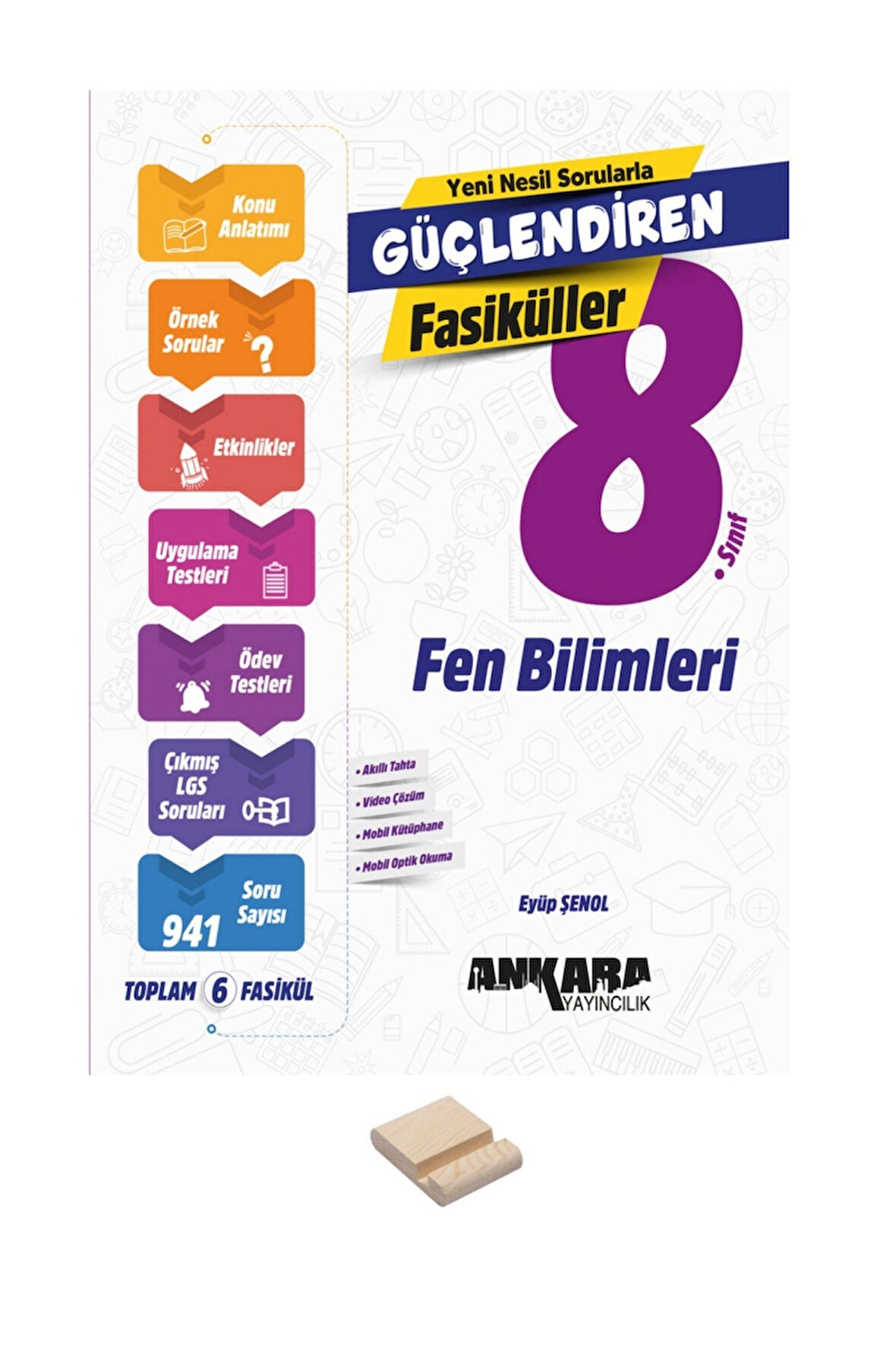 LGS 8. Sınıf Güçlendiren Fen Bilimleri Fasiküller ve Telefon Tutucu