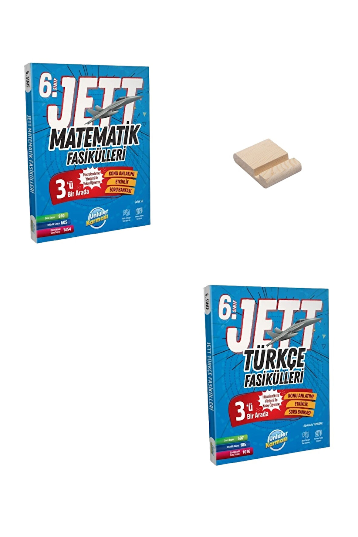 6. Sınıf JETT Matematik ve Türkçe Fasikülleri